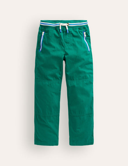 Adventure Cosy Lined Pants-Jewel Green