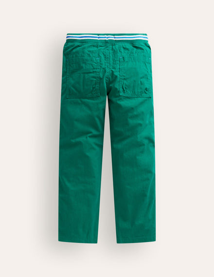 Adventure Cosy Lined Pants-Jewel Green