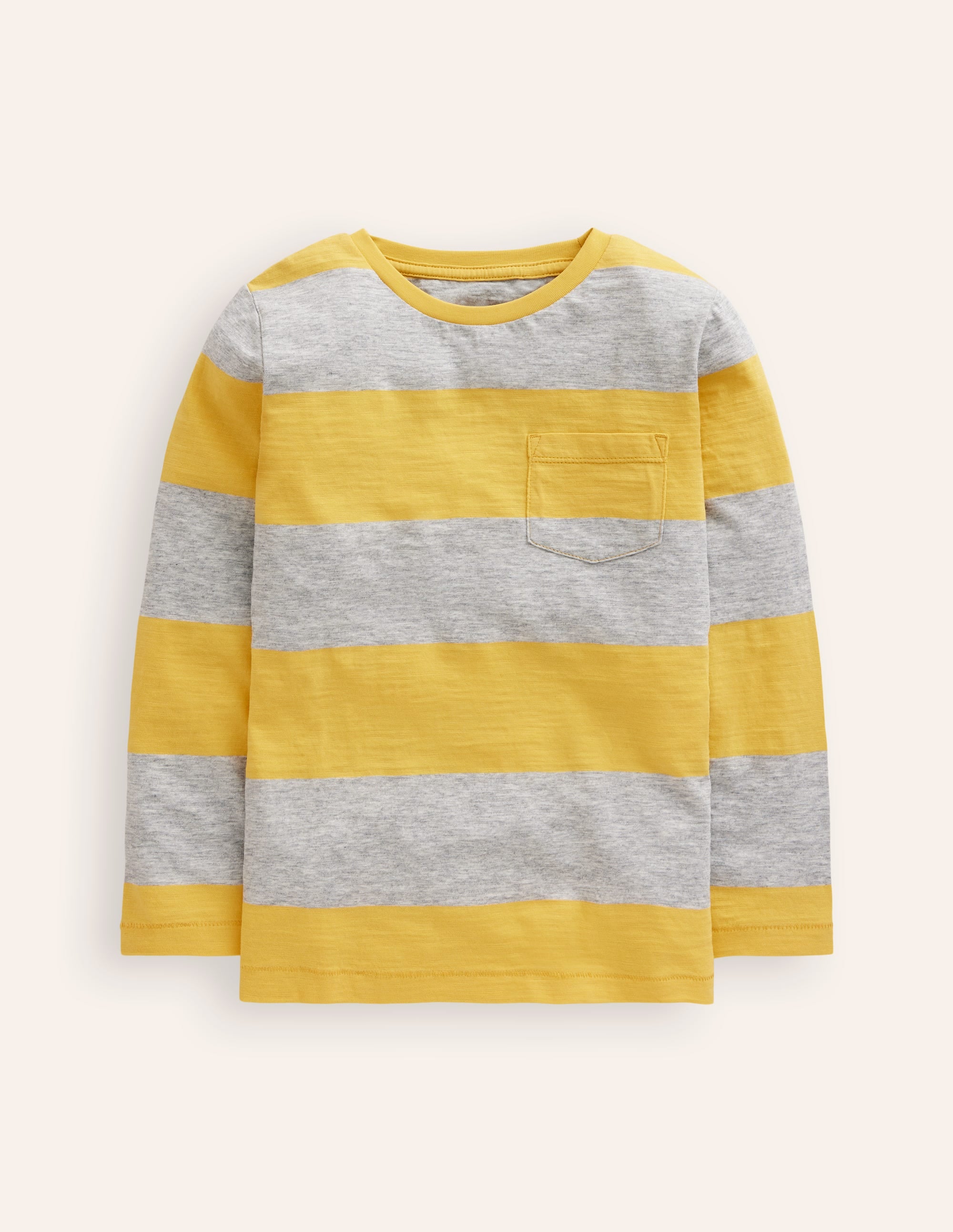Everyday Long Sleeve T-Shirt-Honeycomb Yellow - Image 1