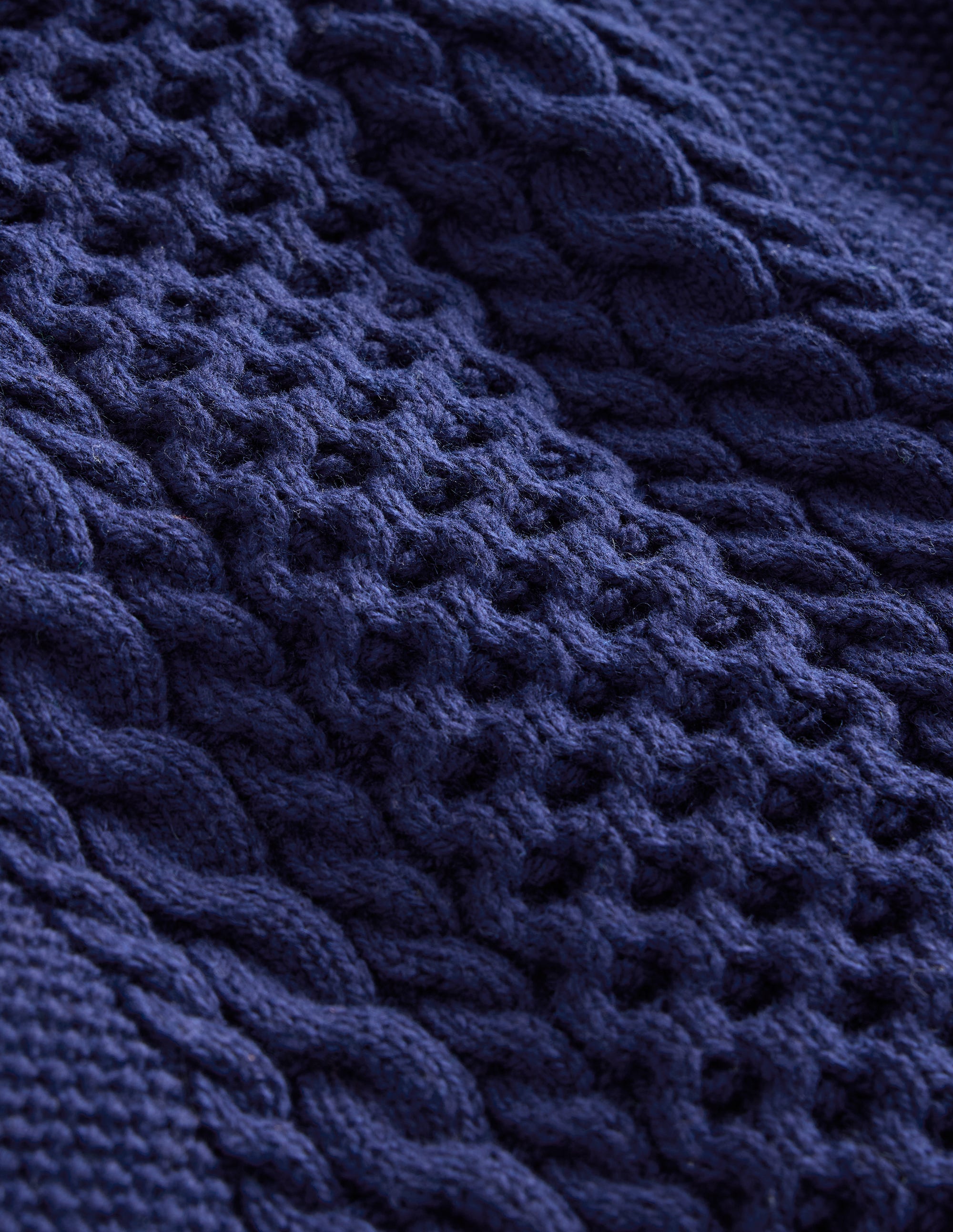 Heritage Cable Sweater-College Navy - Image 3