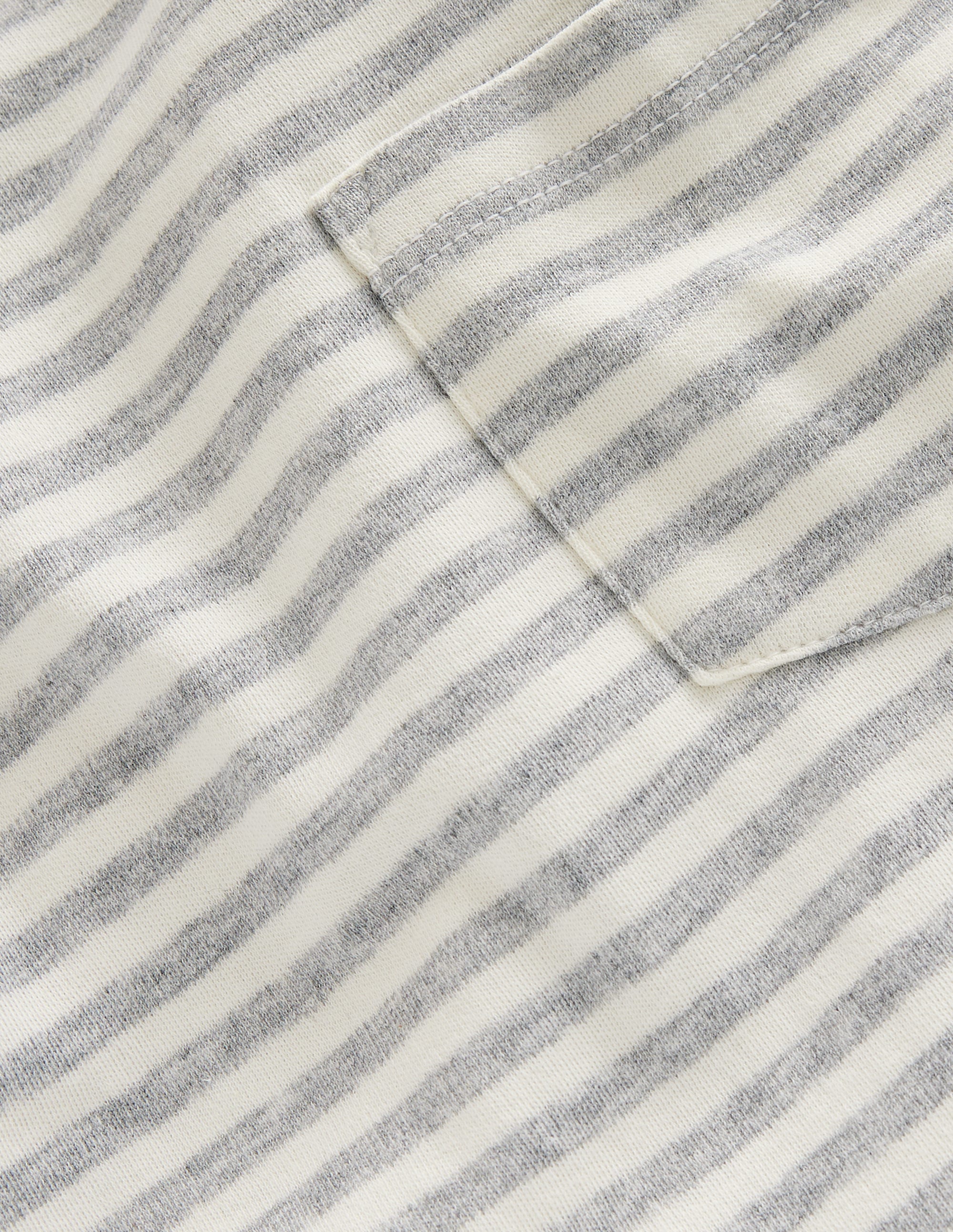 Cosy Striped Top-Grey/Ivory - Image 3