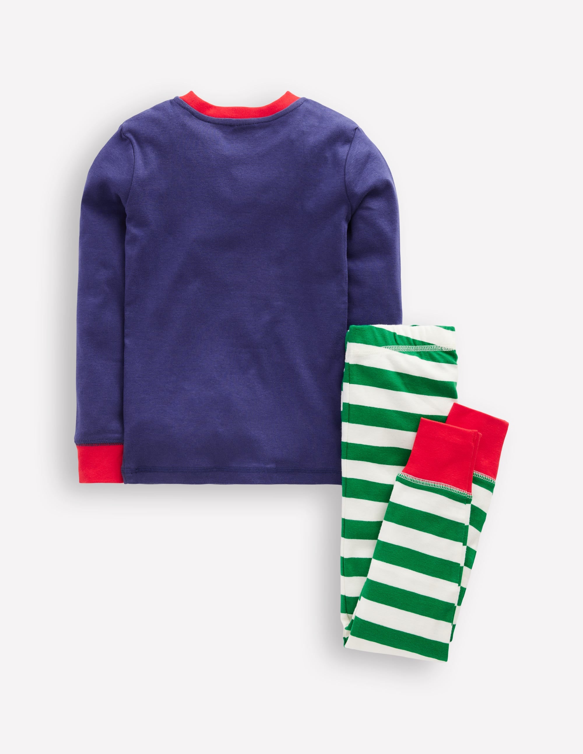 Snug Long John Pajamas-Christmas Cars - Image 2