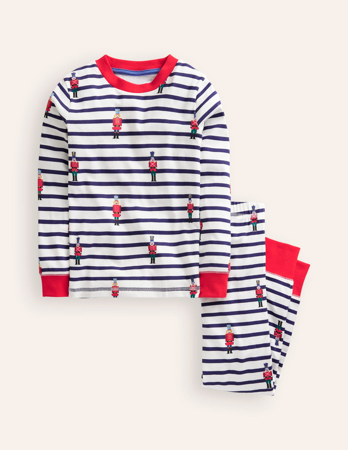 Snug Long John Pajamas-Breton Soldiers - Image 1