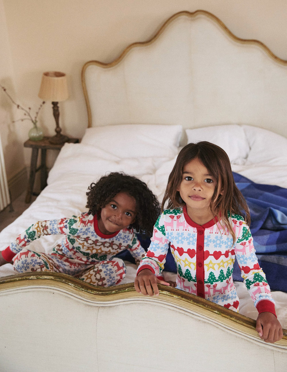 Snug Long John Pajamas-Gingerbread Fair Isle - Image 5