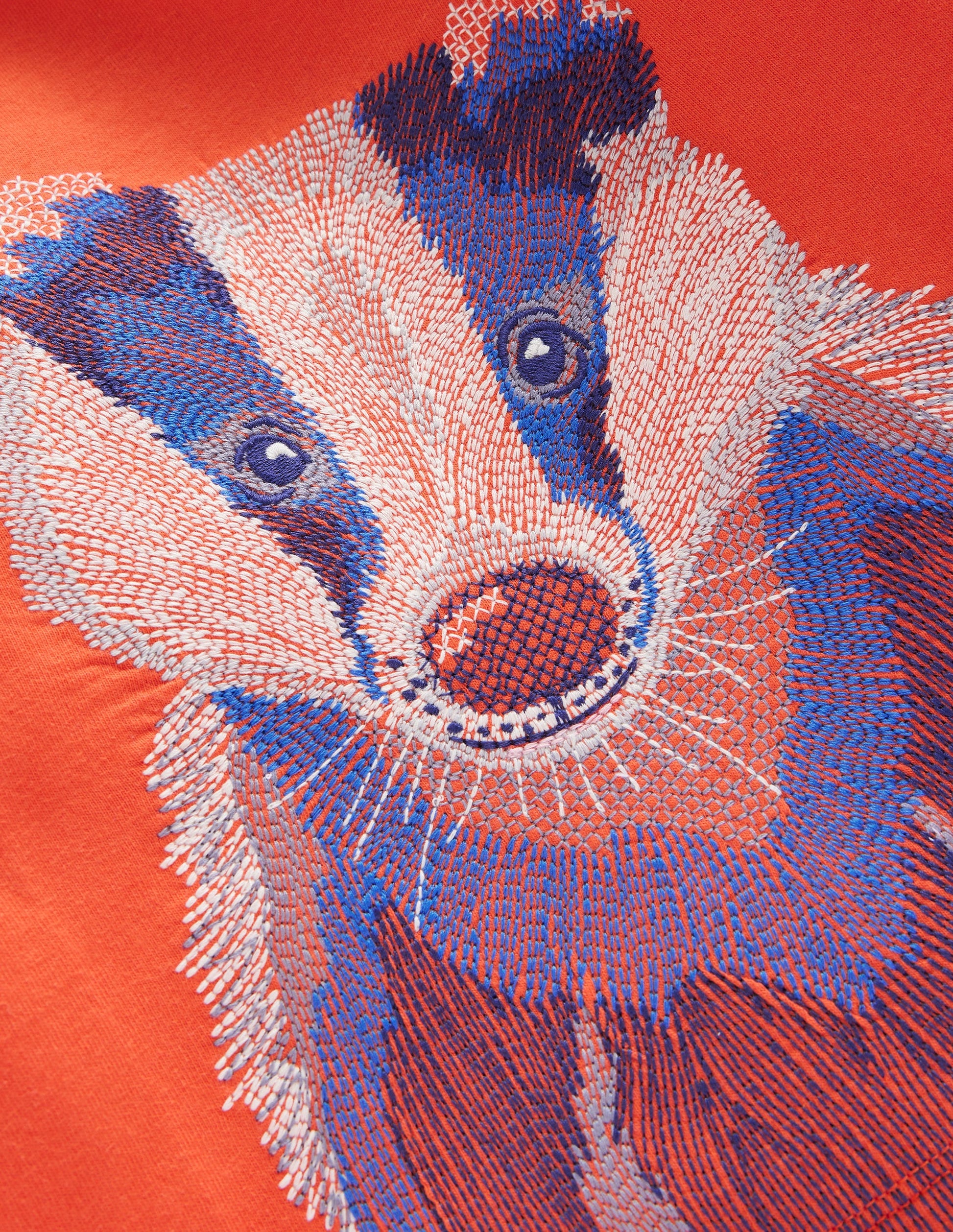 Superstitch T-shirt-Terracotta Orange Badger-6