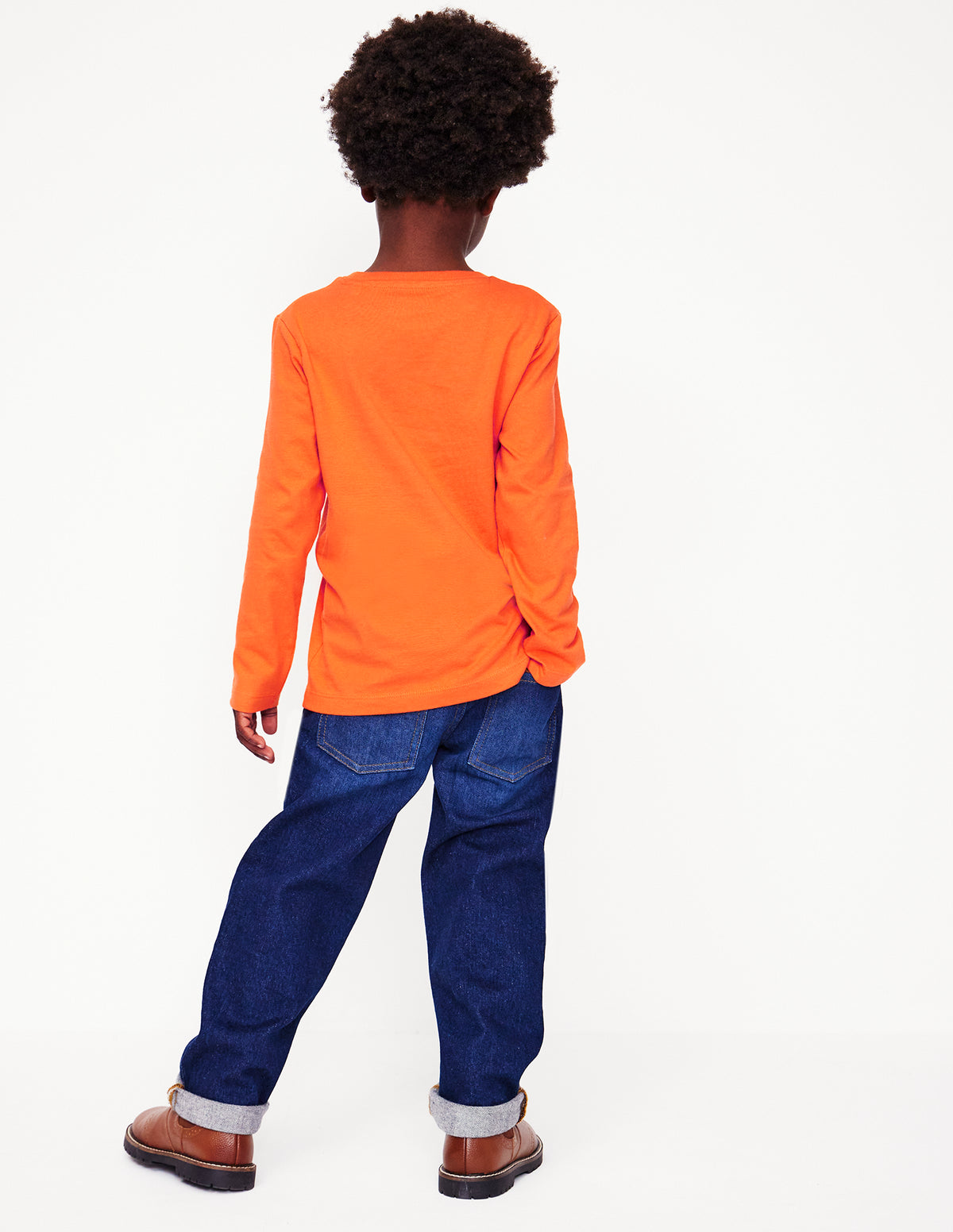 Superstitch T-shirt-Terracotta Orange Badger-3