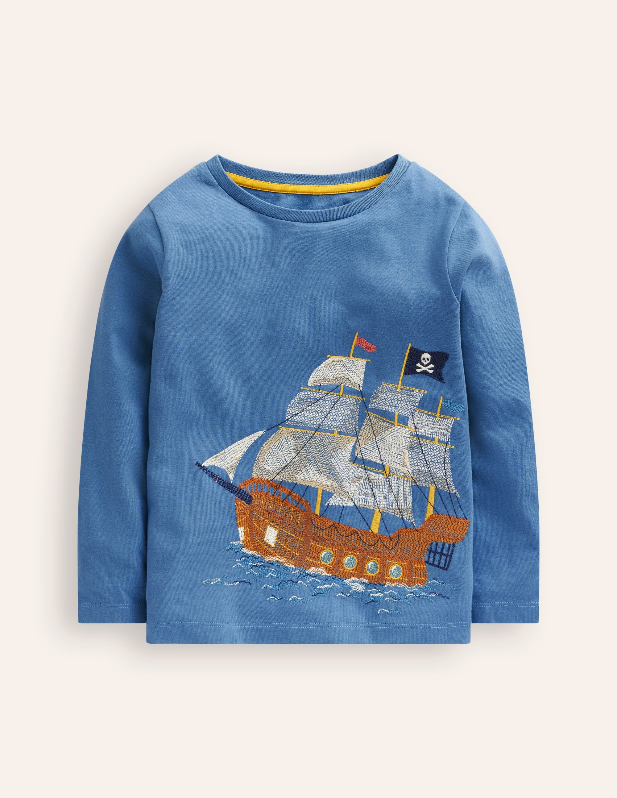 Superstitch T-shirt-Bluejay Pirate ship - Image 4