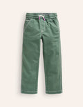 Pull-on Pocket Pants-Spruce Green