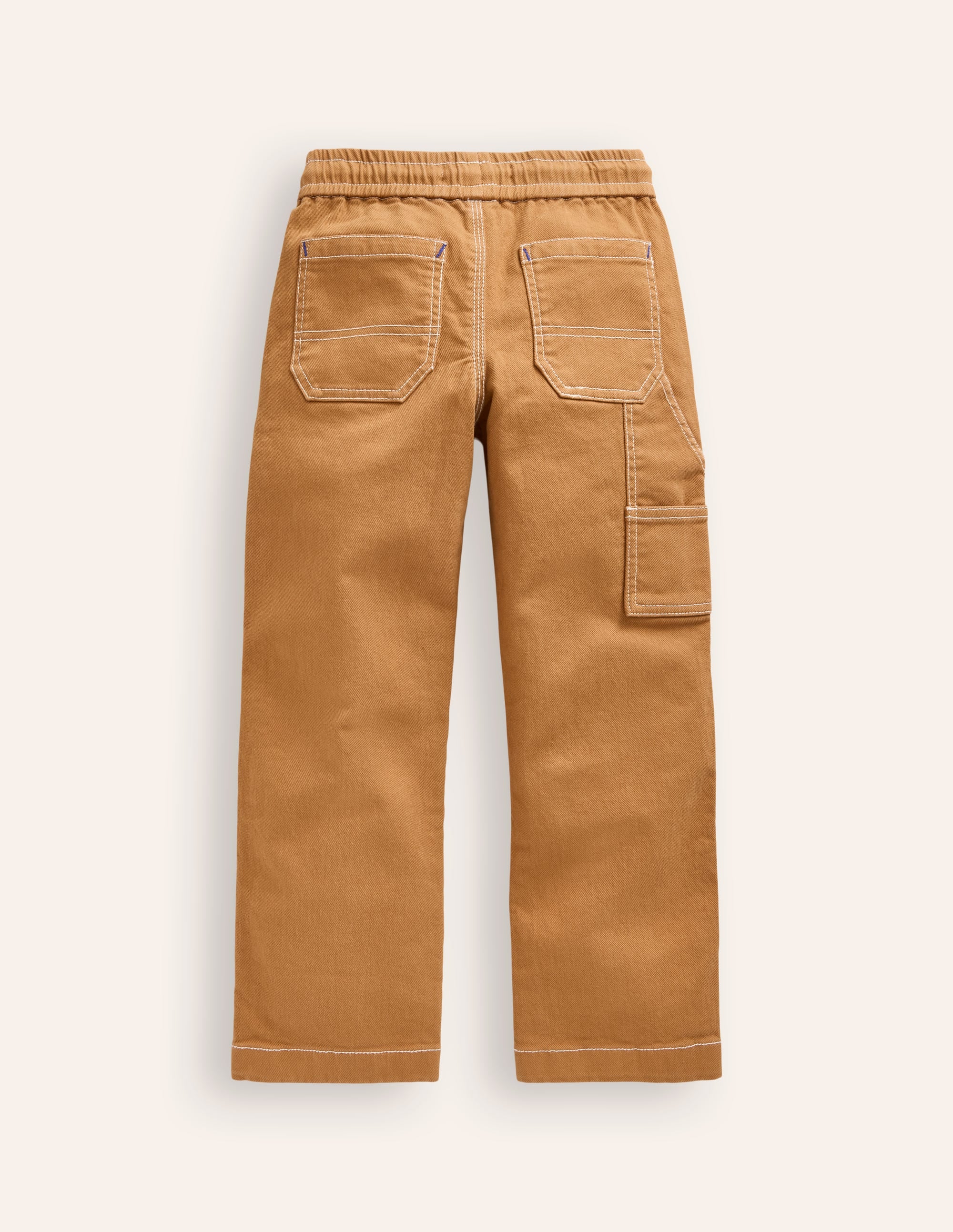 Pull-on Pocket Pants-Butterscotch Brown - Image 2