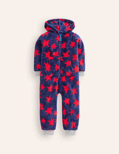 Cosy Fleece All-In-One-Starboard and Red Star