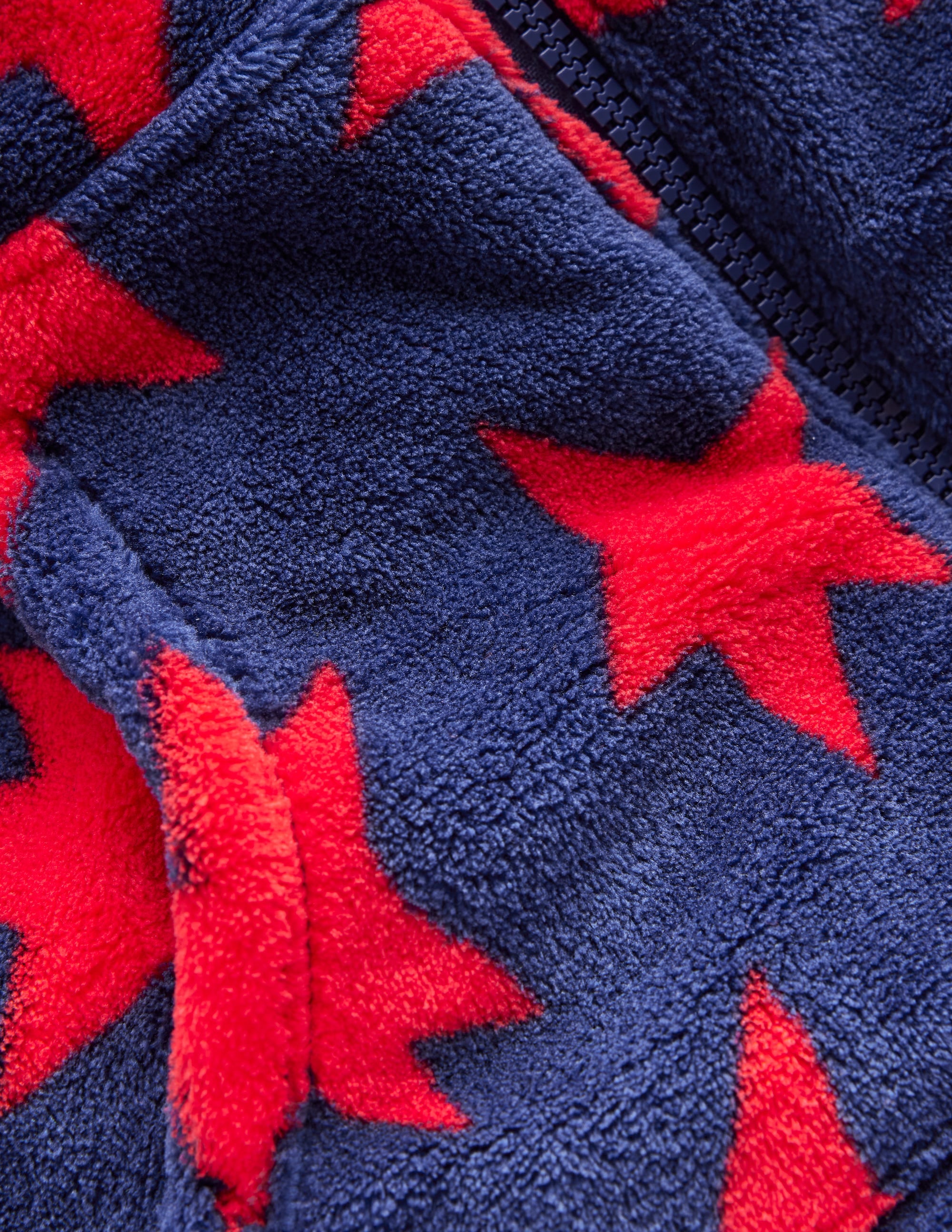Cosy Fleece All-In-One-Starboard and Red Star - Image 3