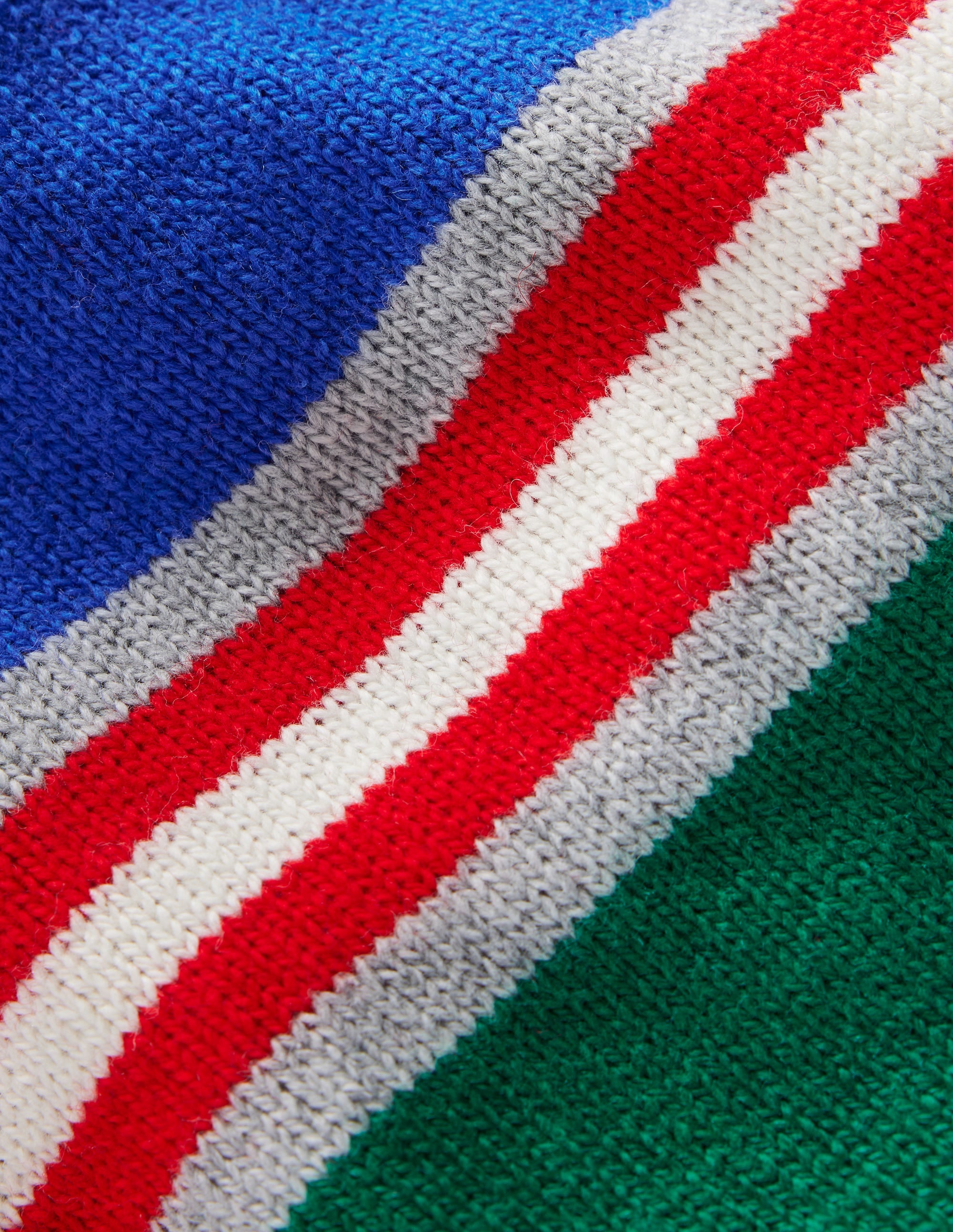 Colour Block Sweater-Ivy Green - Image 3