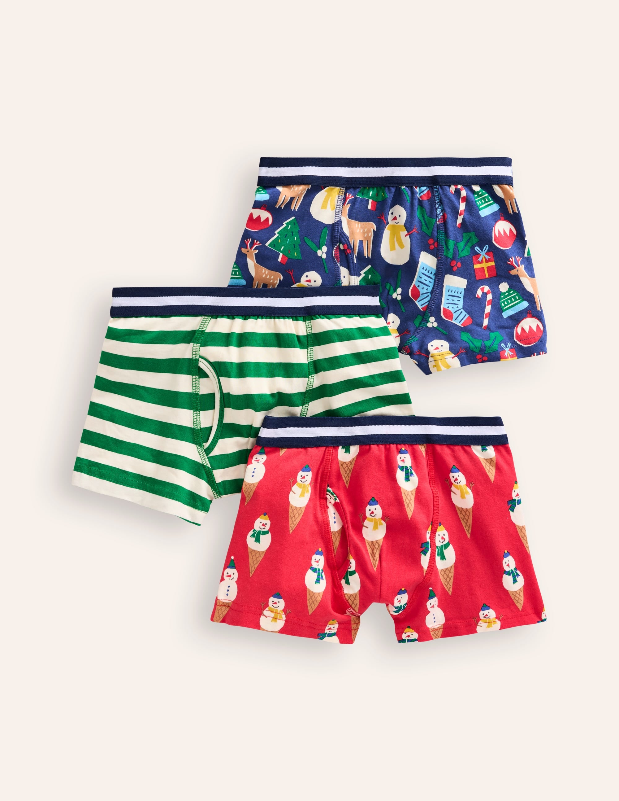 Boxers 3 Pack-Multi Christmas - Image 1
