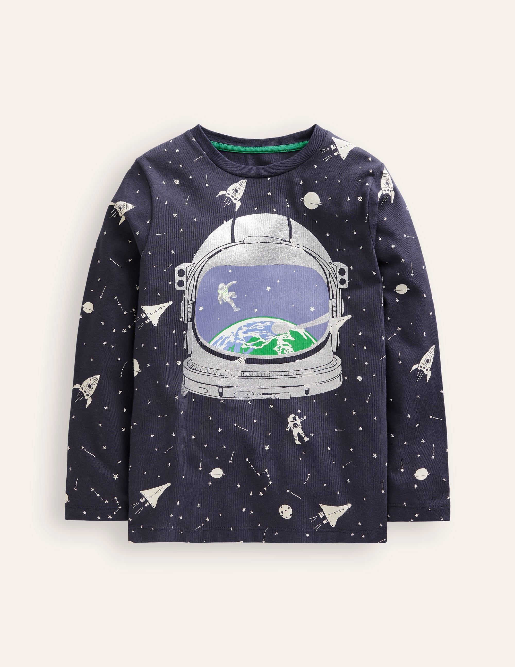 Glow-In-The-Dark T-Shirt-Smoke Astronaut - Image 1