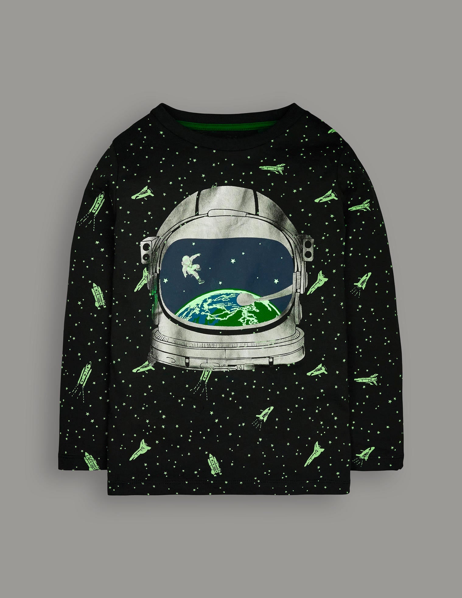 Glow-In-The-Dark T-Shirt-Smoke Astronaut - Image 4