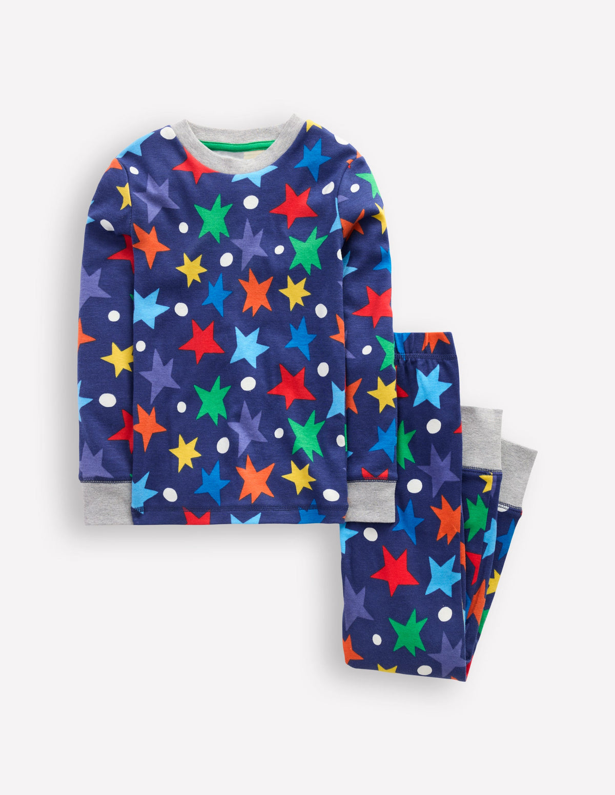 Snug Glow-In-The-Dark Pyjamas-Starboard Blue Stars - Image 1