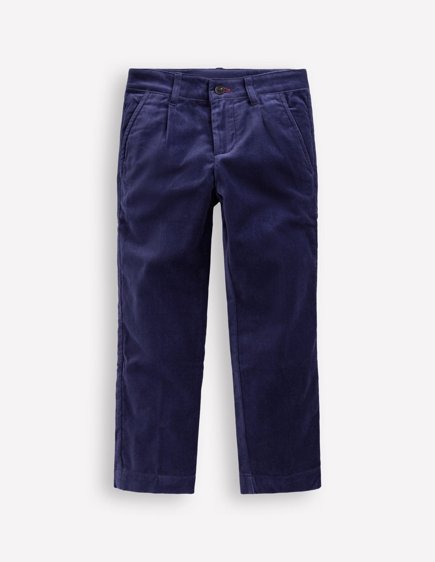 Smart Pleated Pants-College Navy