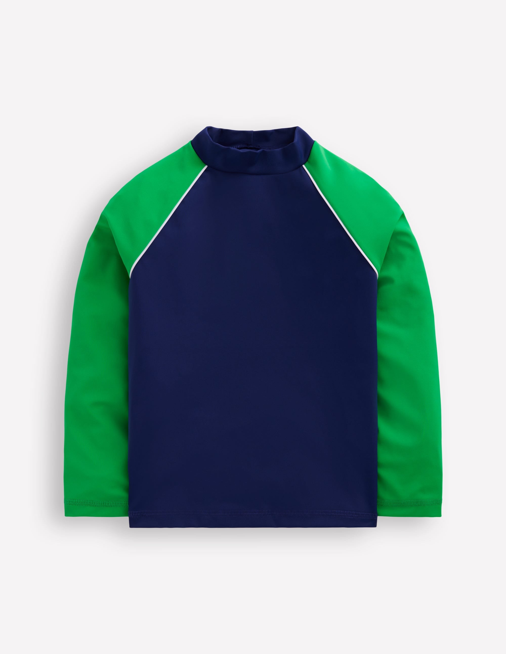 Colour Block Rash Vest-Sapphire Blue - Image 1
