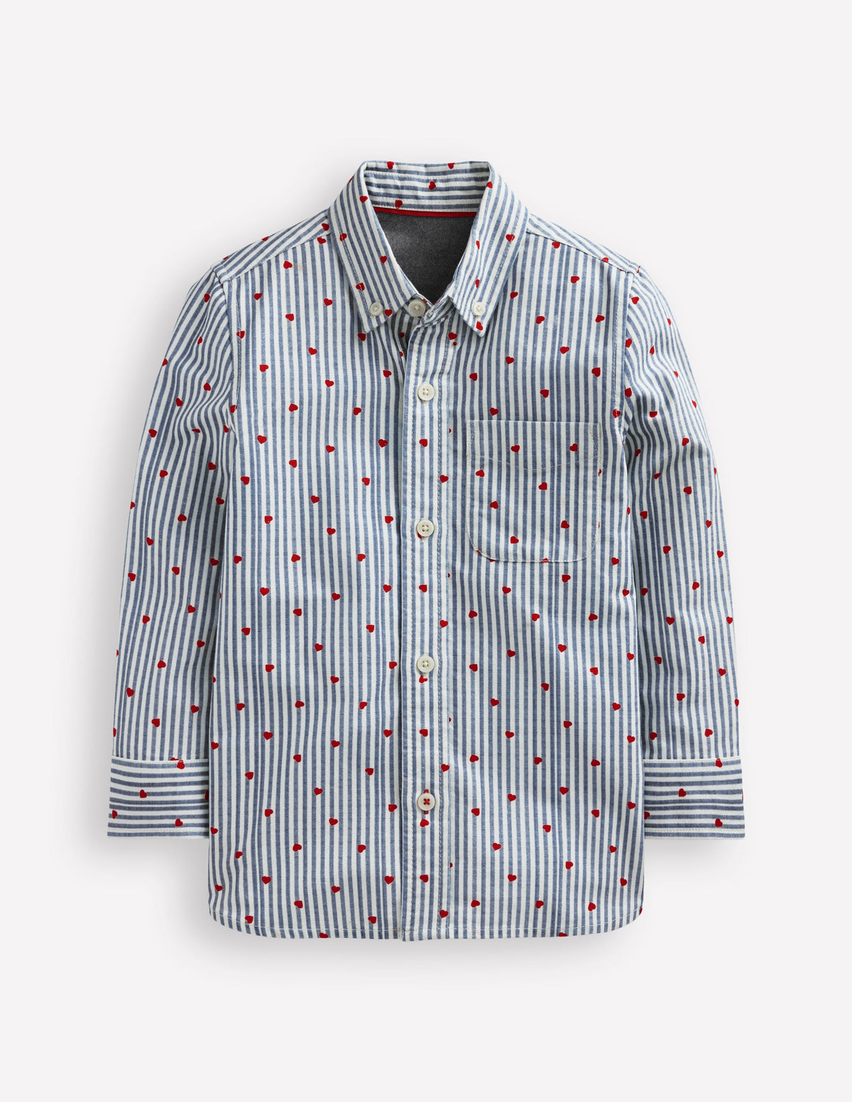 Cotton Shirt-Blue Gingham - Image 1