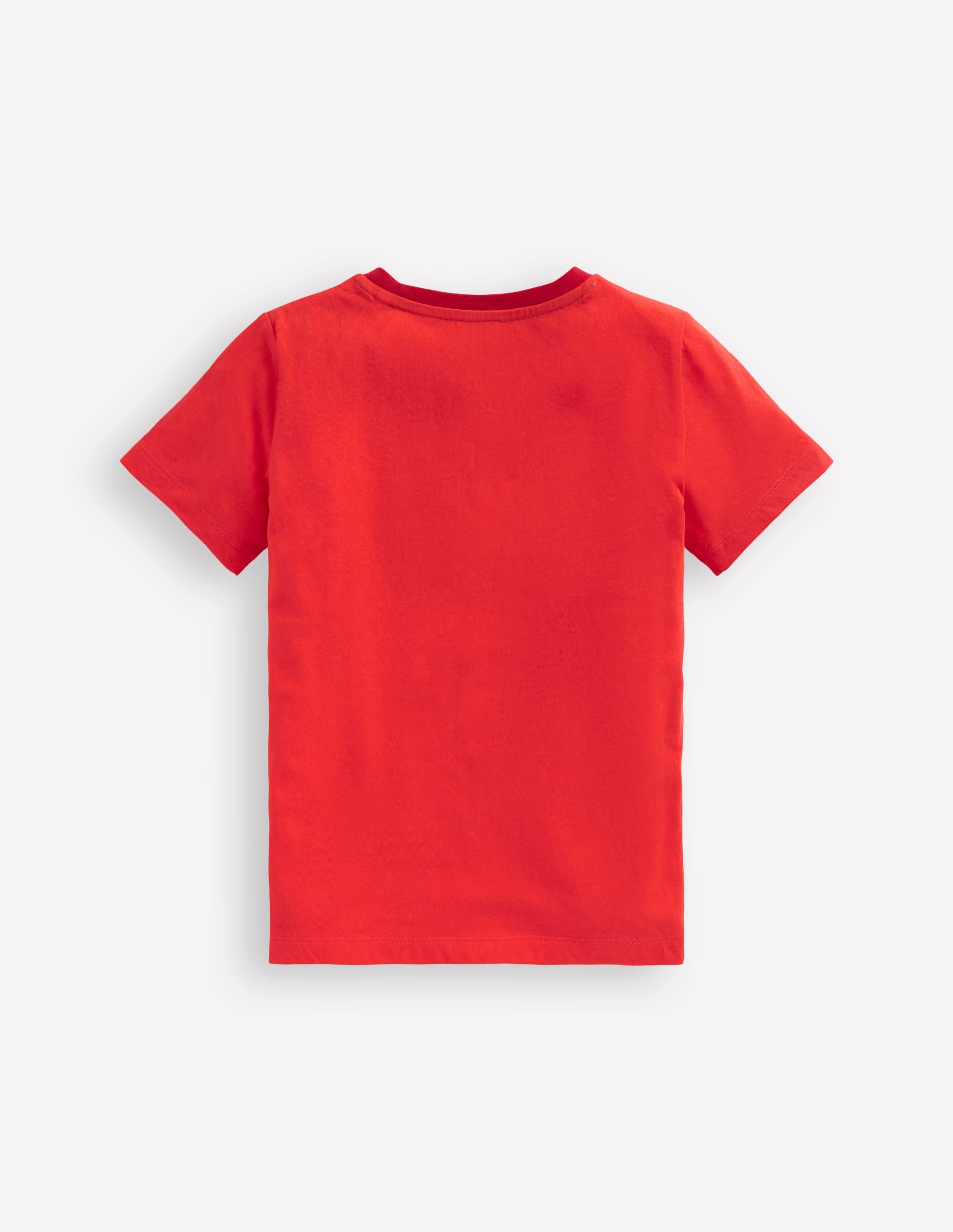Short Sleeve Bouclé T-shirt-Jam Red Dragons - Image 2