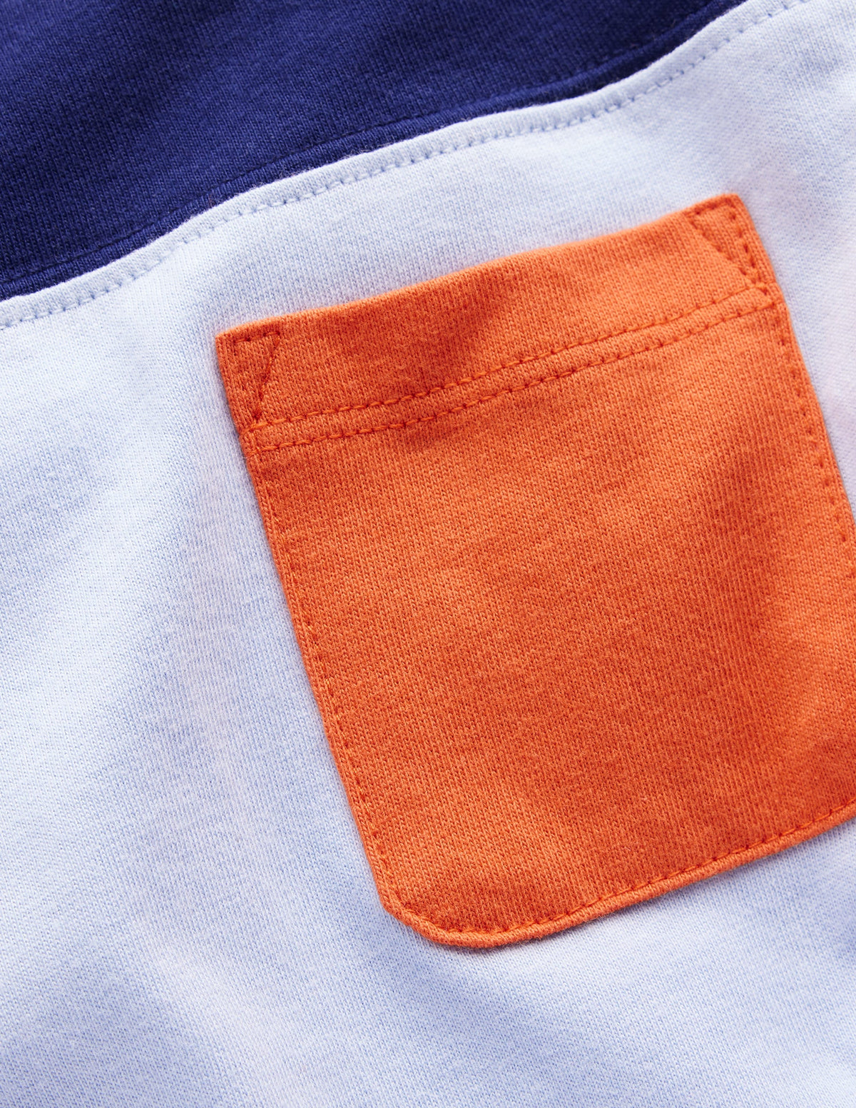 Colourblock T-shirt-Glacier Blue Colourblock - Image 3