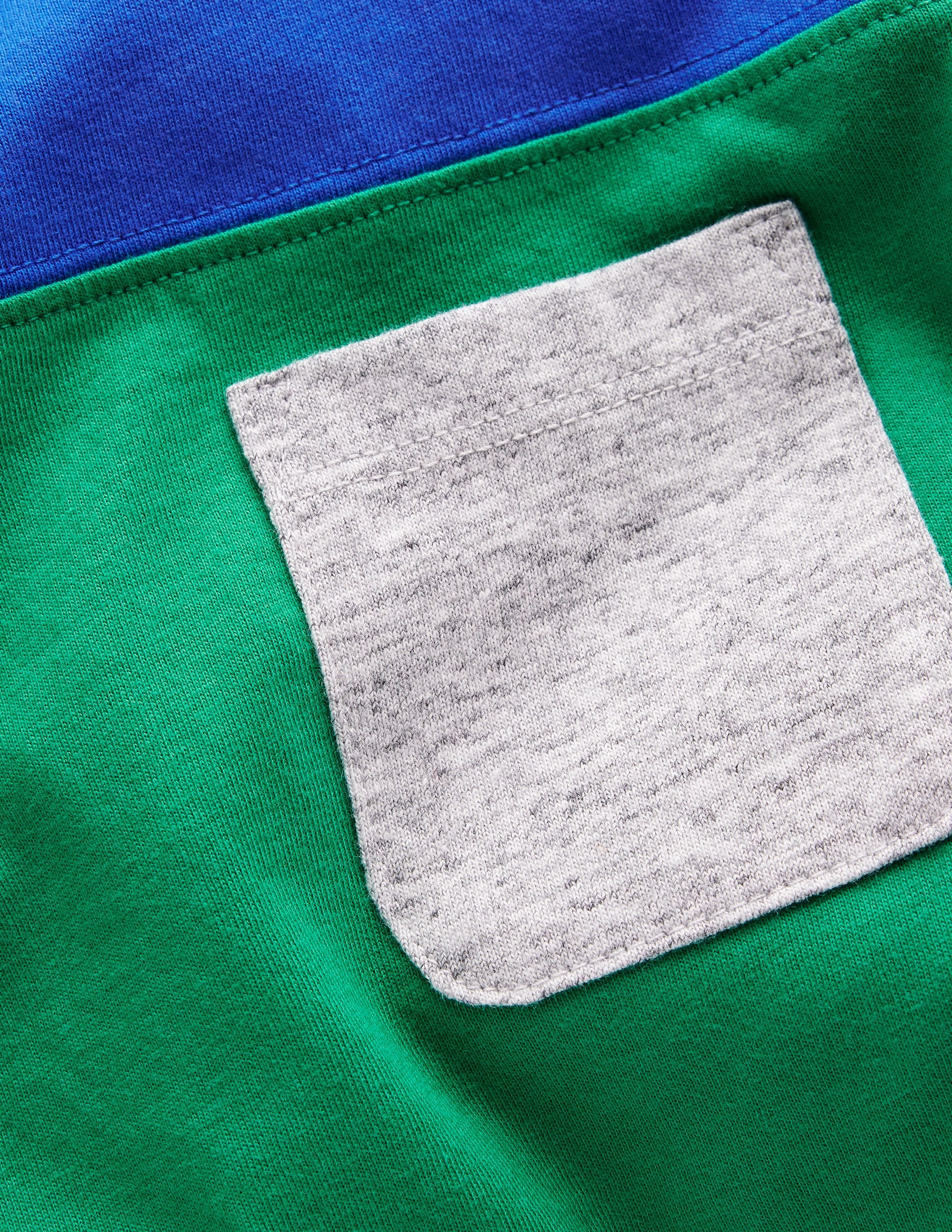 Colourblock T-shirt-Sapling Green Colourblock - Image 3