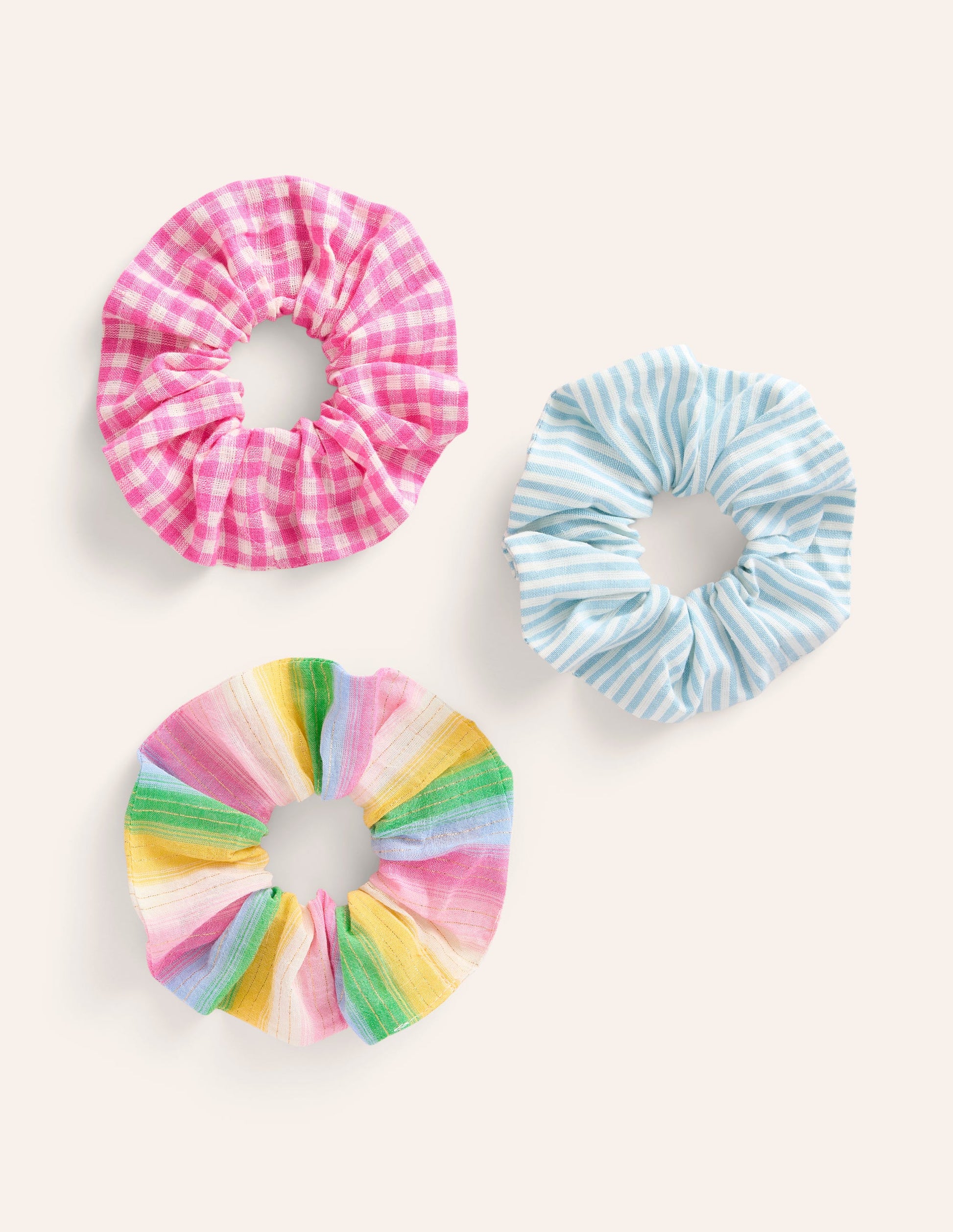 Scrunchie 3 pack-Multi Mix-1