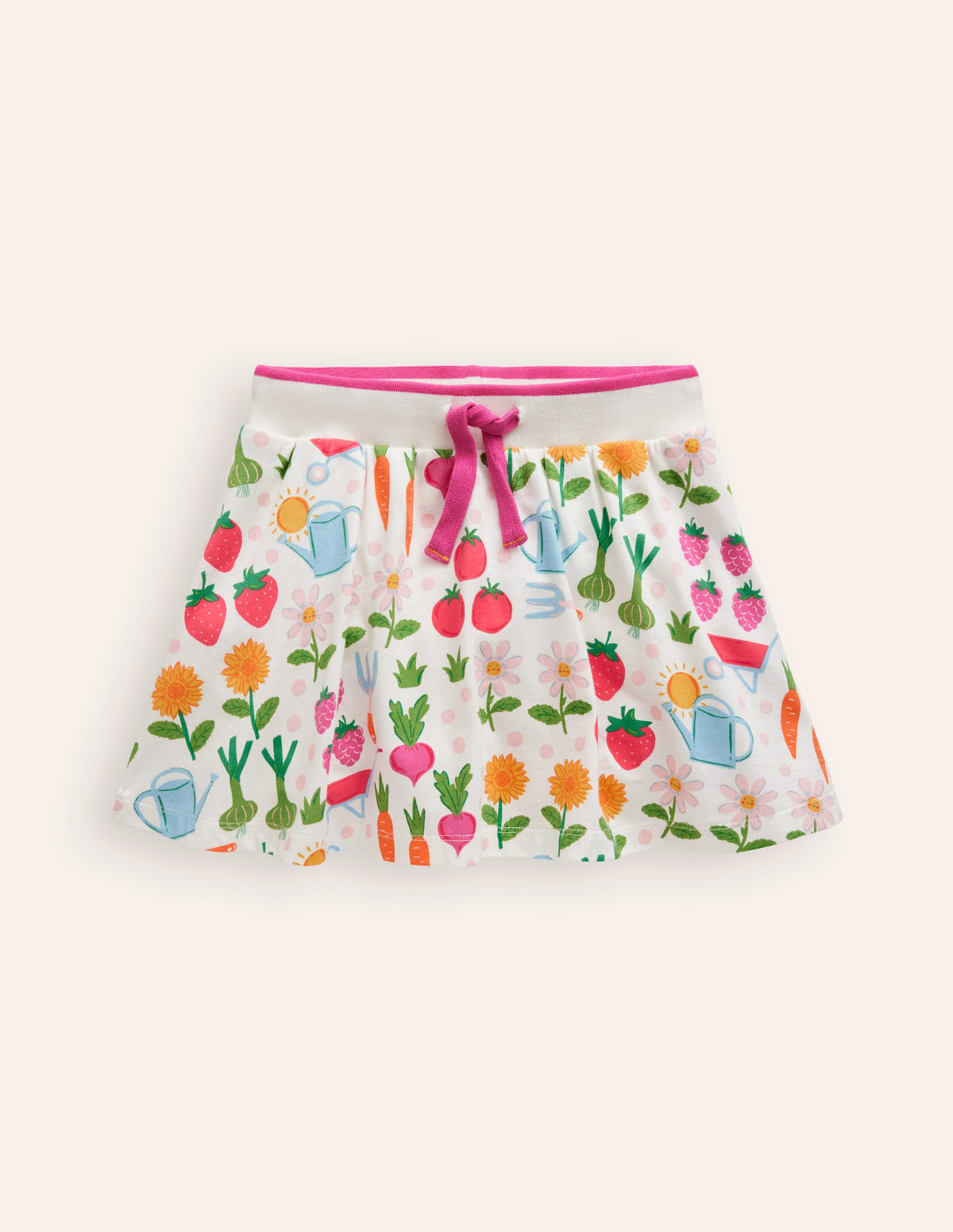 Printed Jersey Skort-Multi Grow Your Own - Image 1