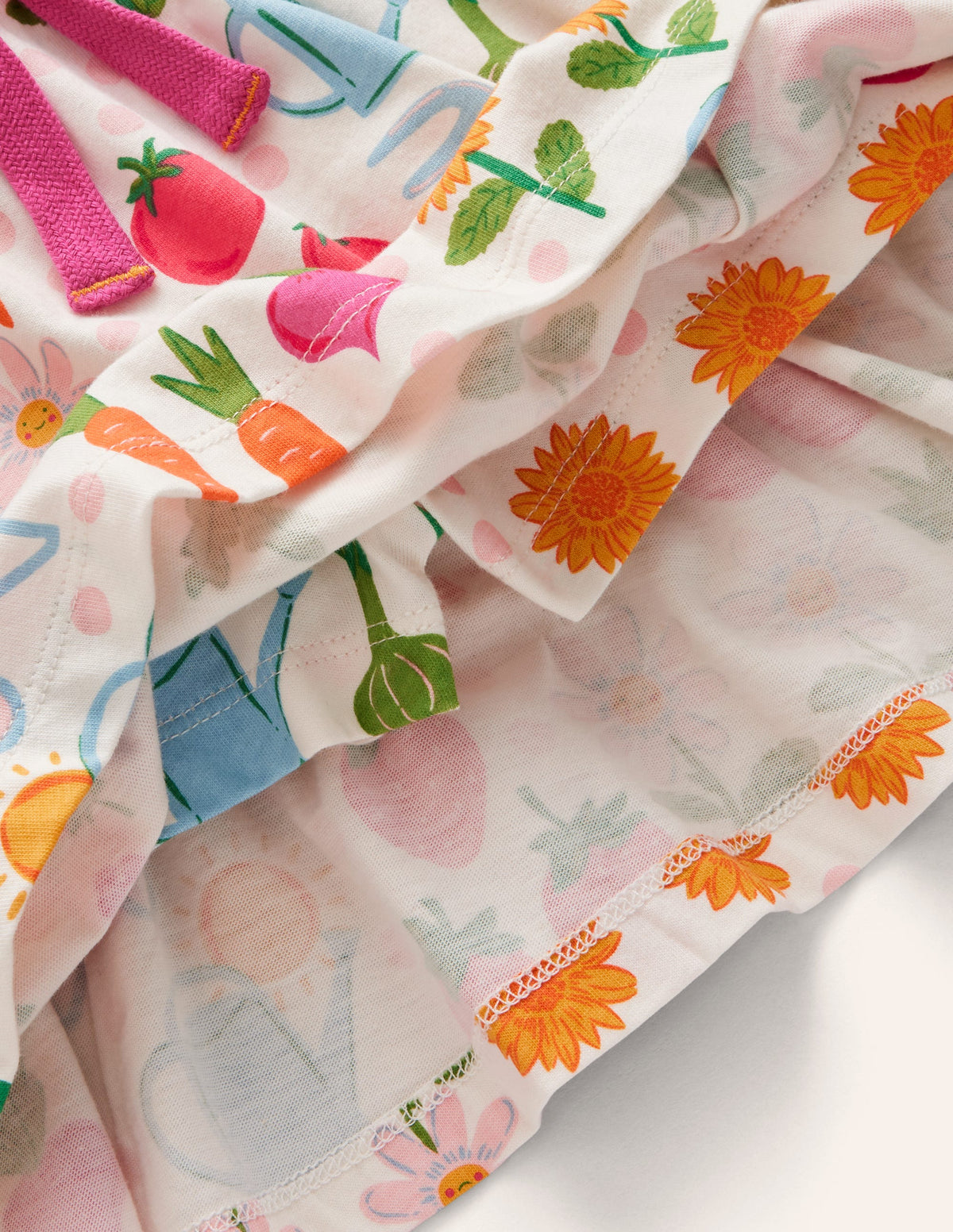 Printed Jersey Skort-Multi Grow Your Own - Image 3