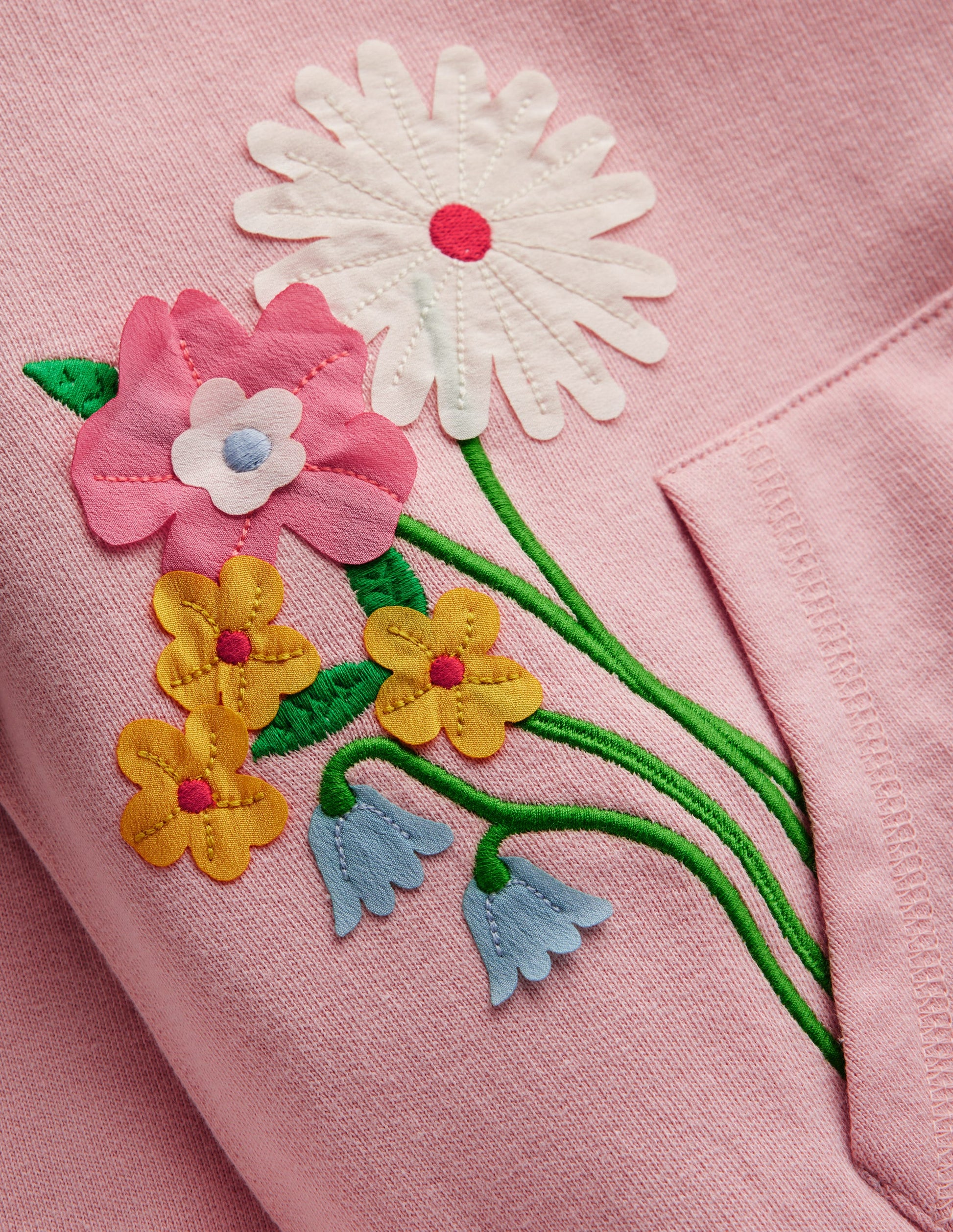 Superstitch Hoodie-Ballet Pink Flowers-3
