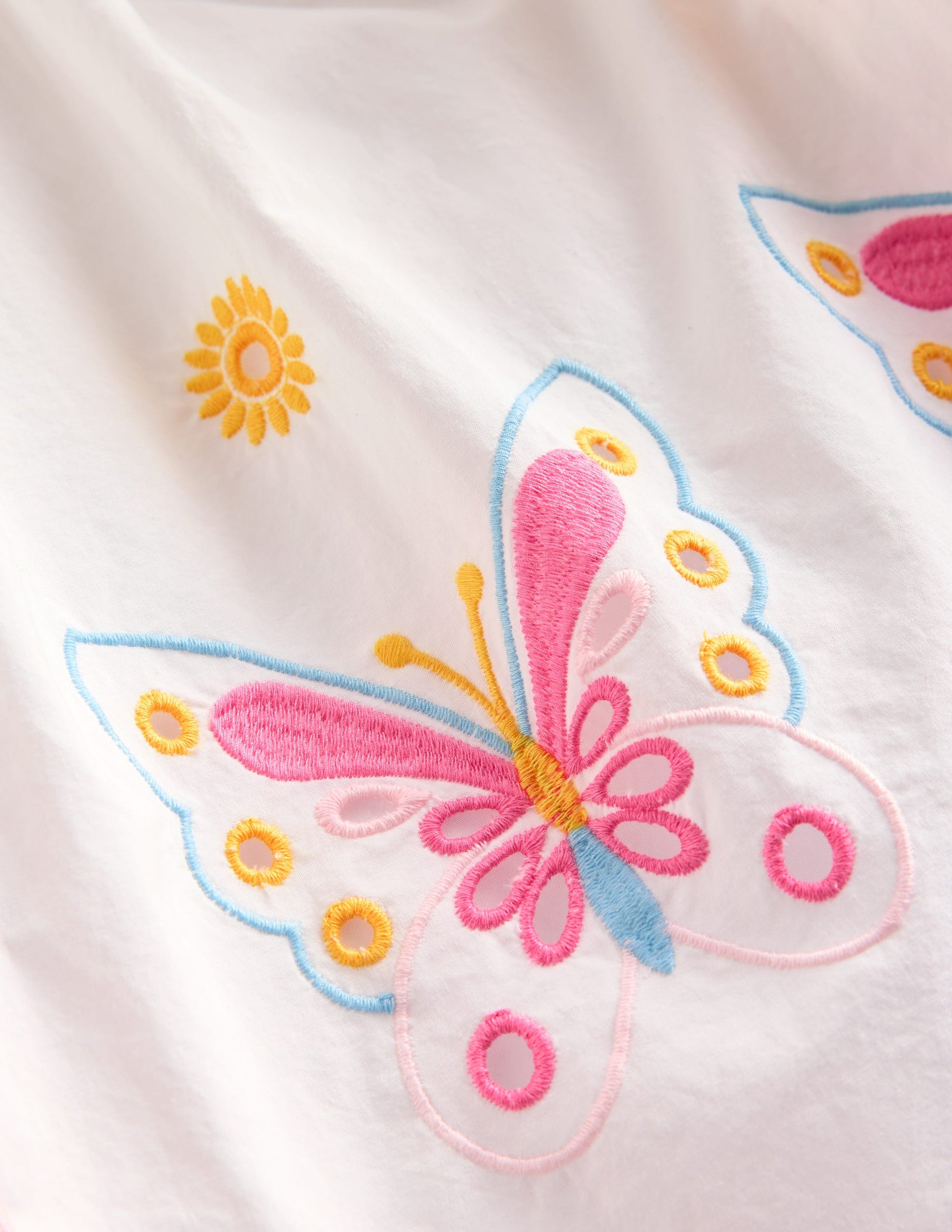 Broderie Butterflies Dress-Vanilla Pod Ivory-3