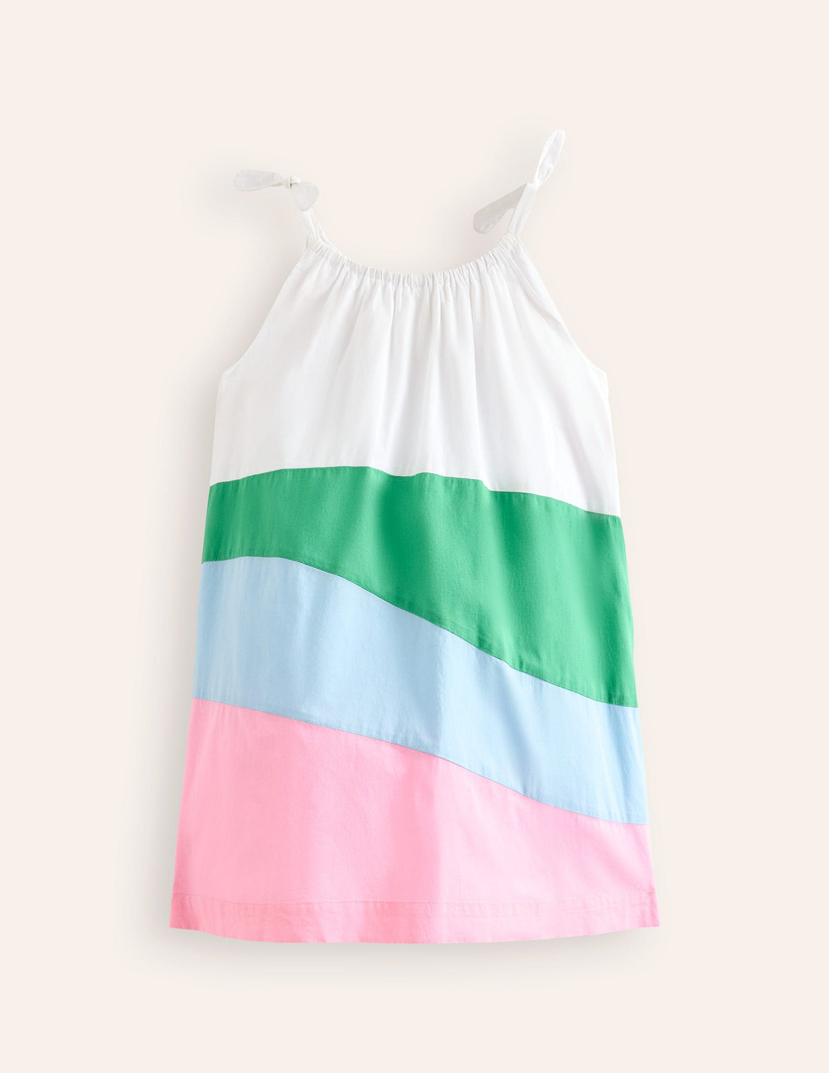 Strappy Appliqué Dress-Multi Rainbow Scene - Image 2