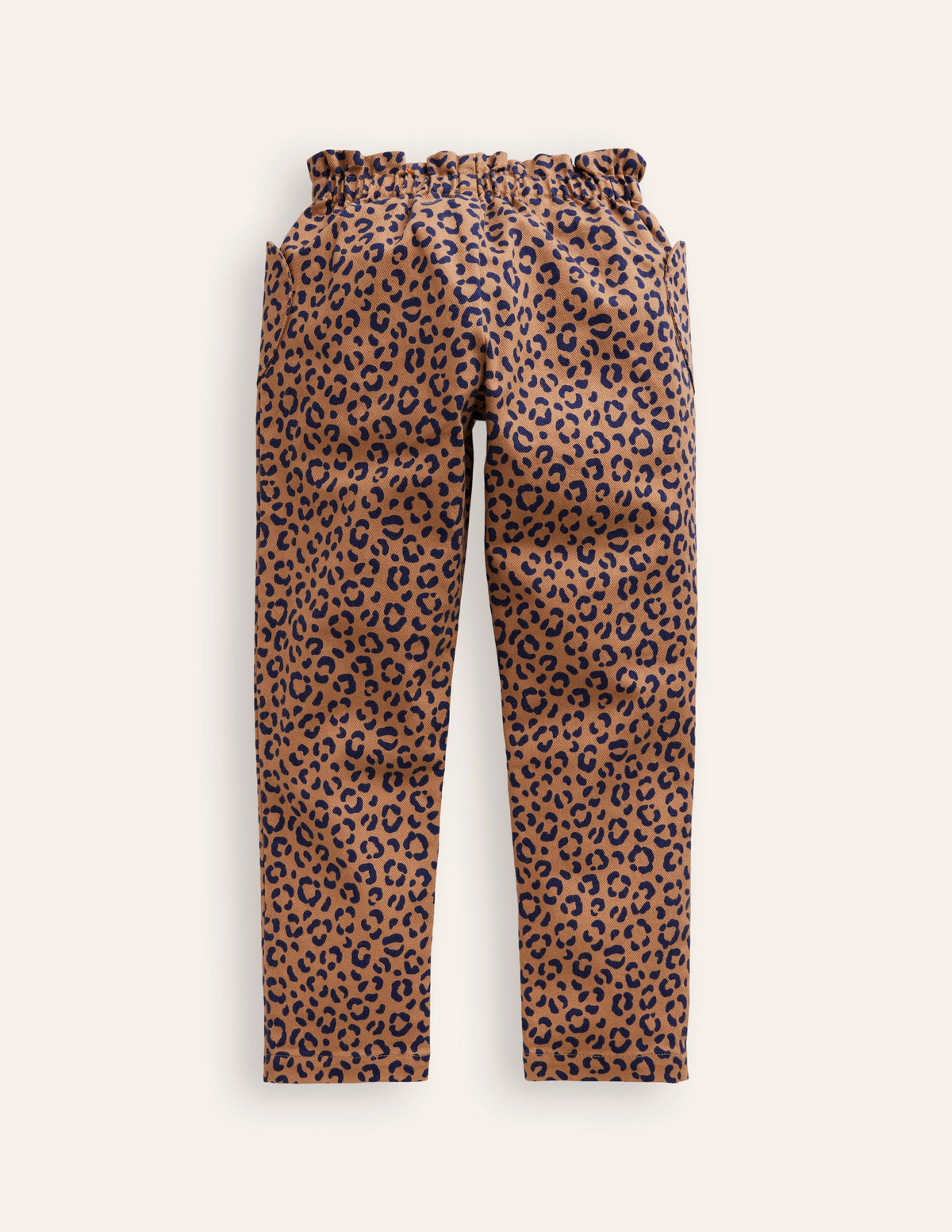 Heart Pocket Pull On Pants-Leopard - Image 6