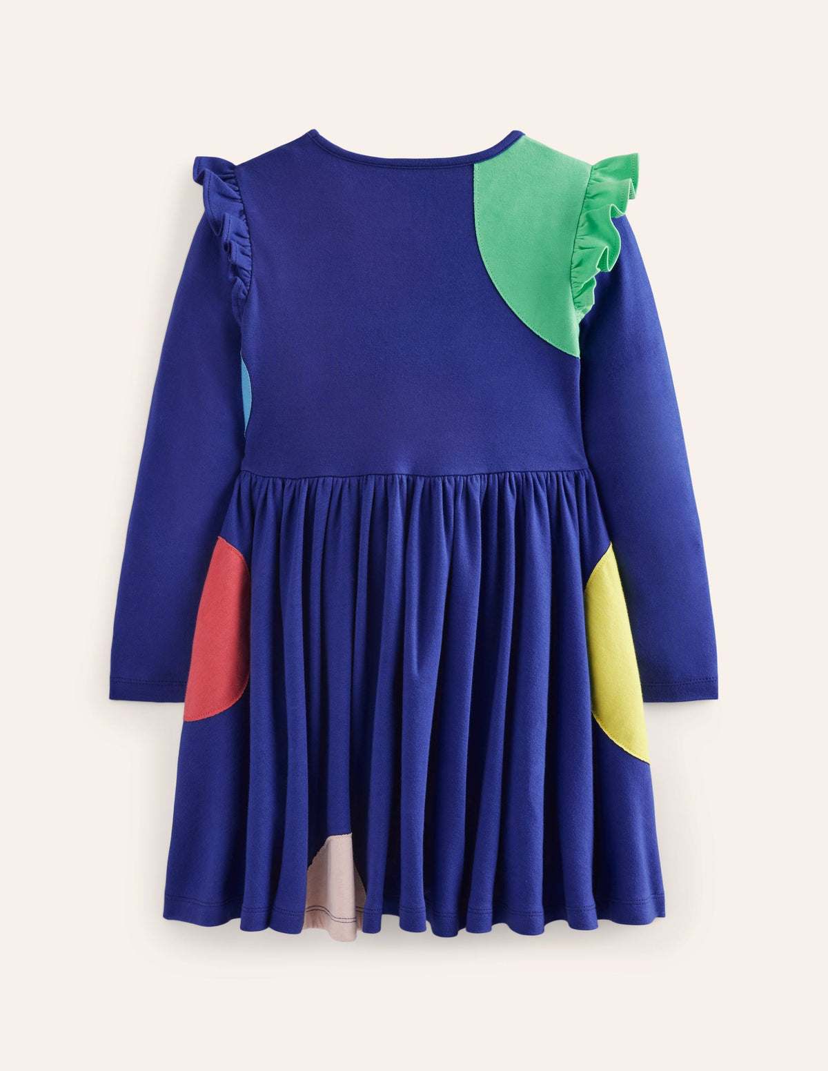 Mabel Twirly Ballerina Dress-Starboard Blue Spots - Image 2