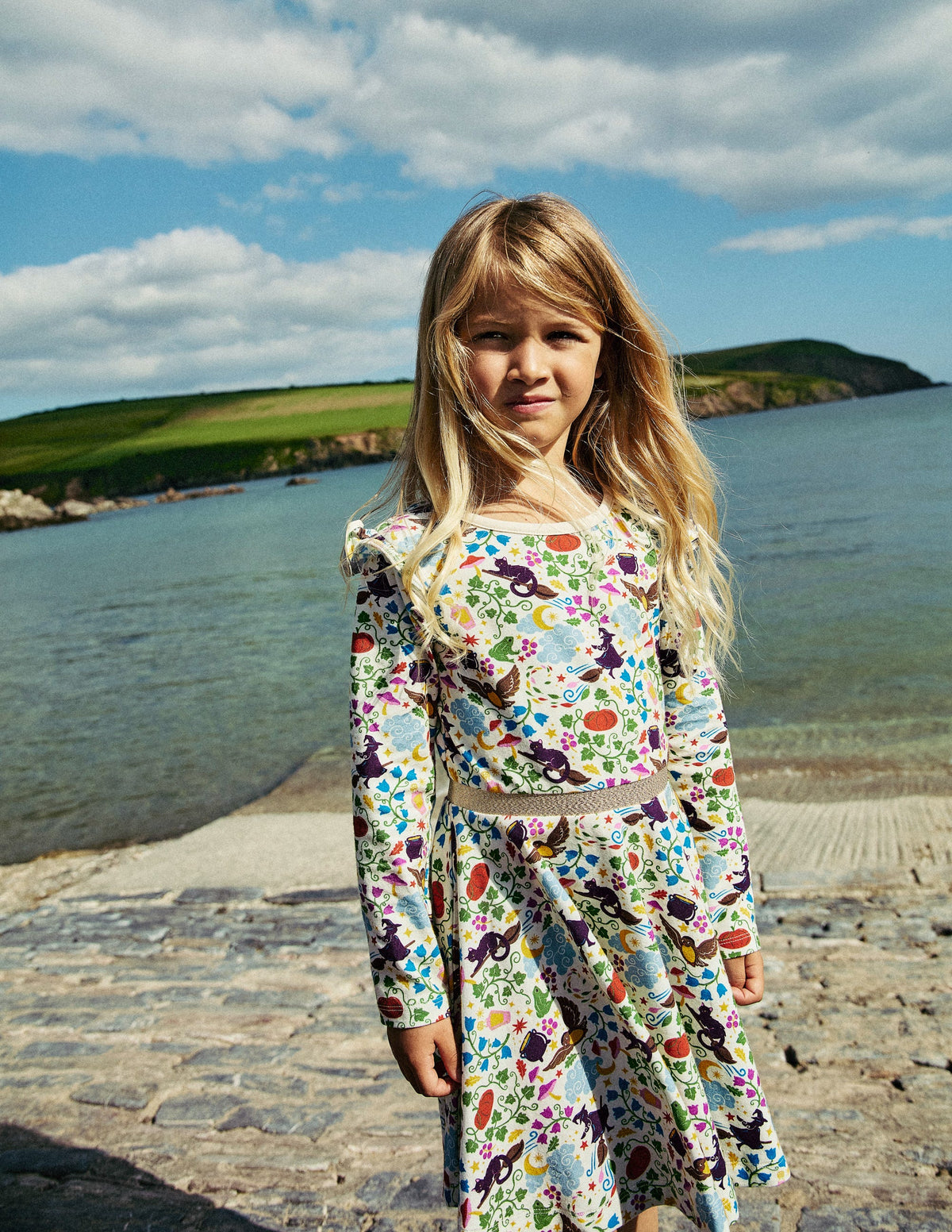 Mabel Twirly Ballerina Dress-Multi Hocus Pocus - Image 4