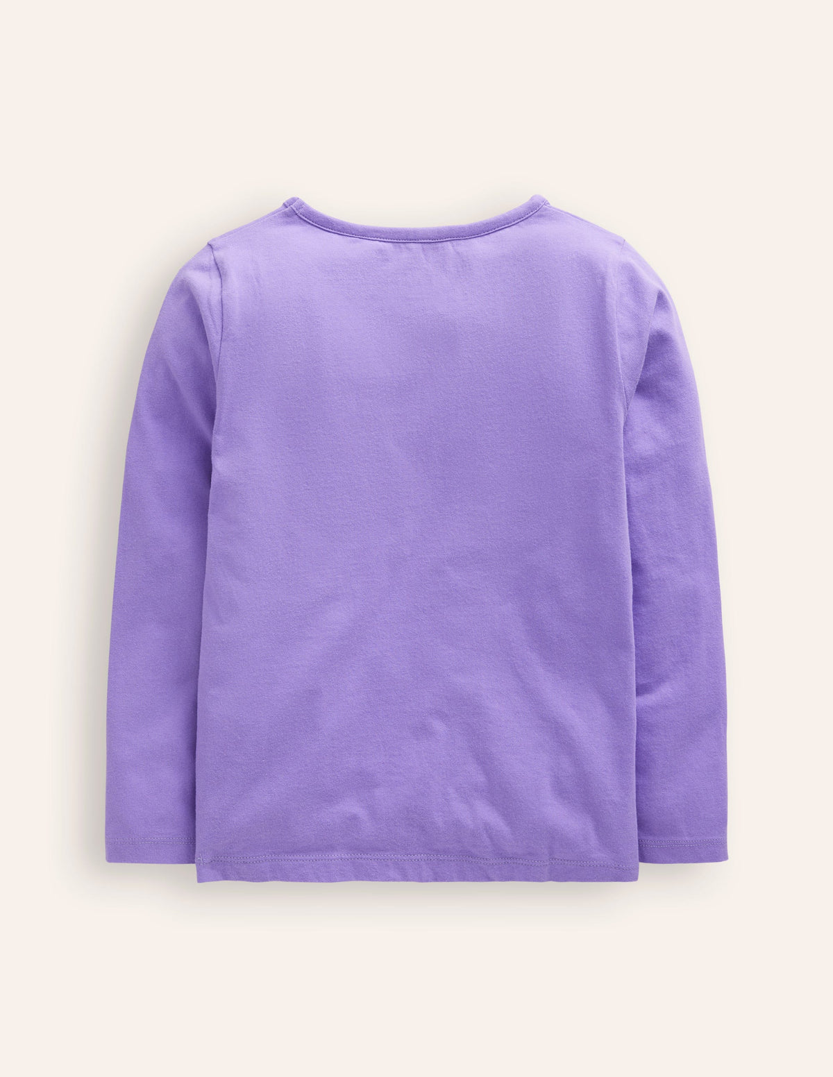 Printed Graphic T-Shirt-Aster Purple Pasta-2