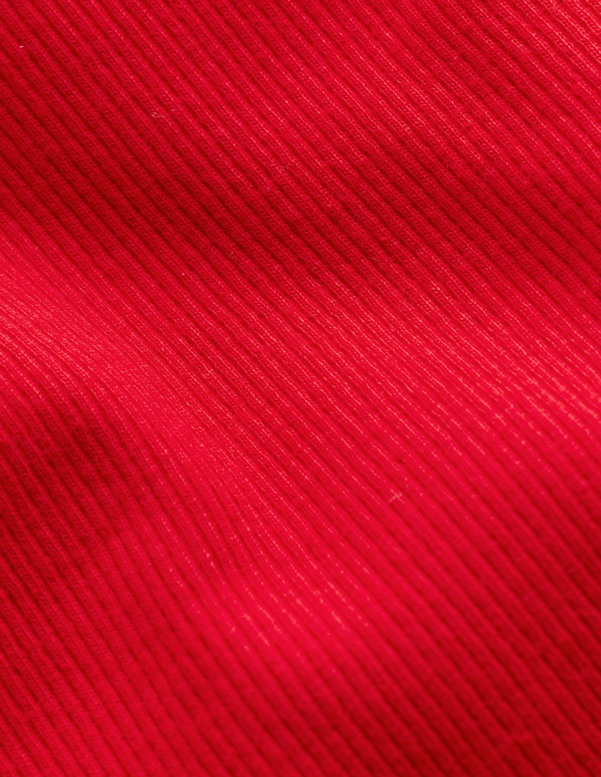 Ribbed Long Sleeve T-shirt-Cherry Jam/Soft Ivory Stripe - Image 3