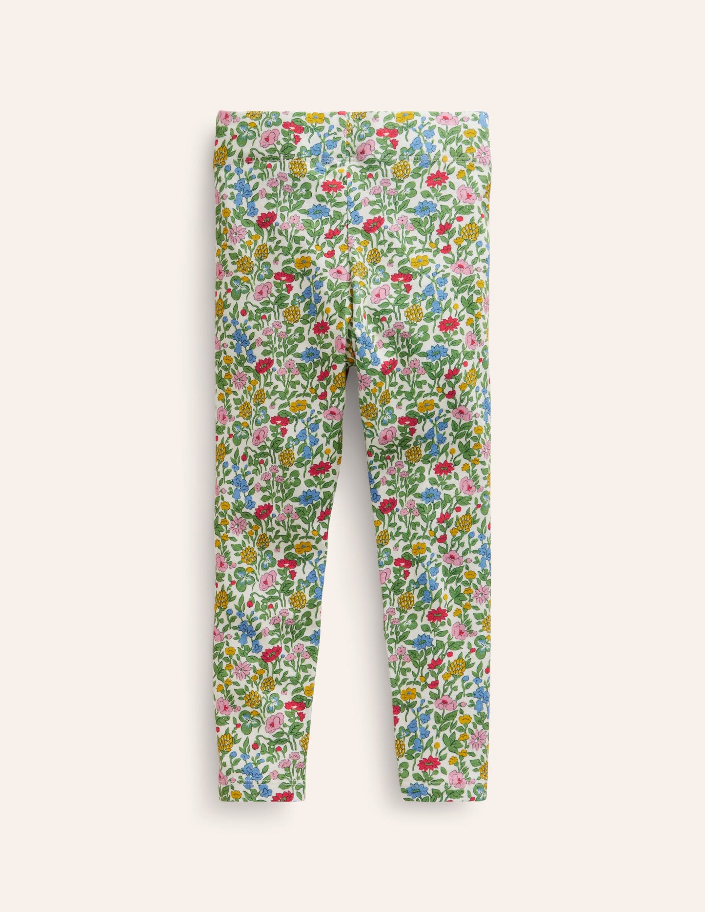 Fun Leggings-Multi Meadow Floral