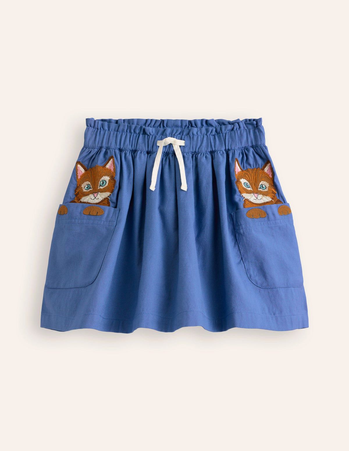 Superstitch Pocket Skirt-Bluejay Kittens - Image 1