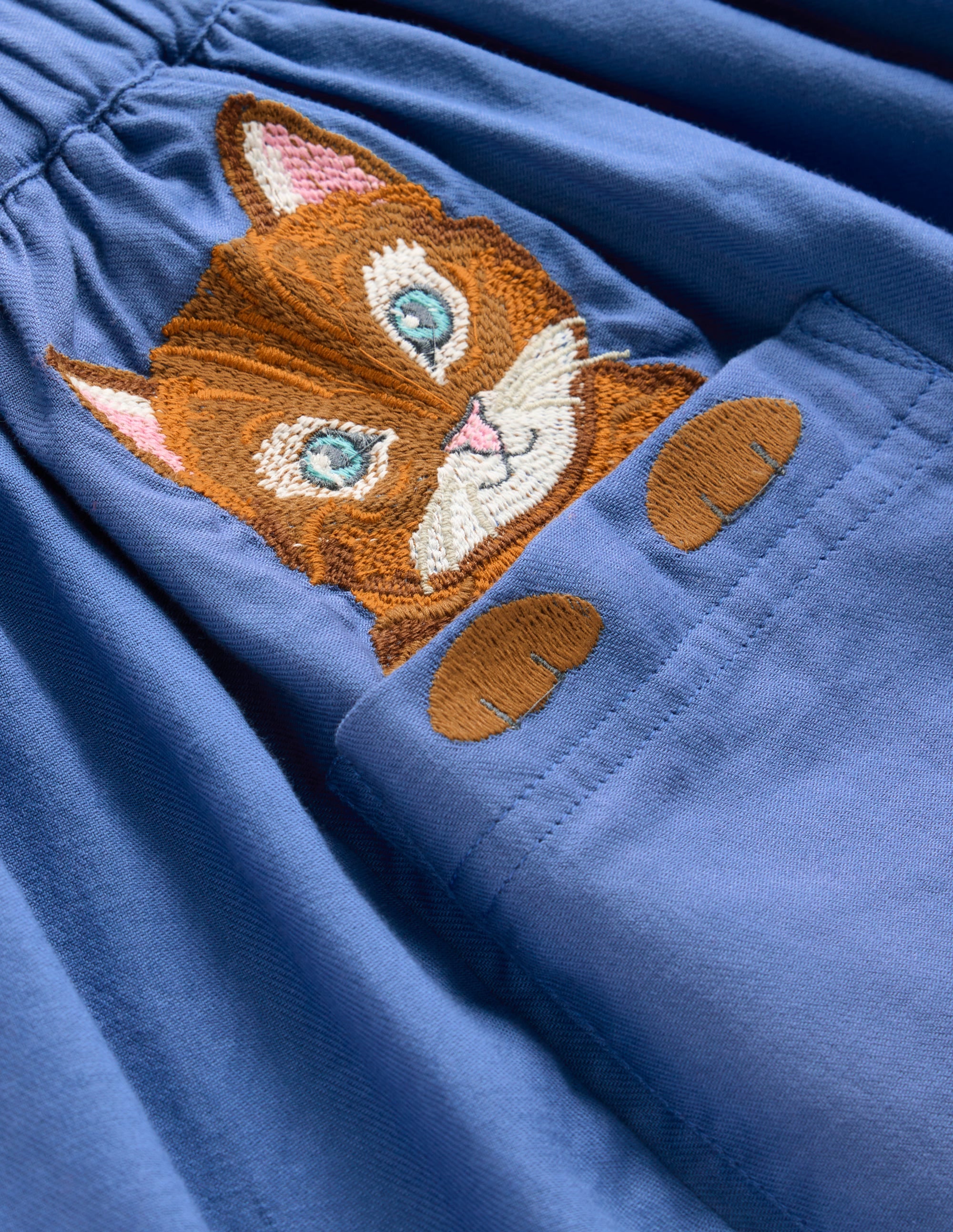 Superstitch Pocket Skirt-Bluejay Kittens - Image 3