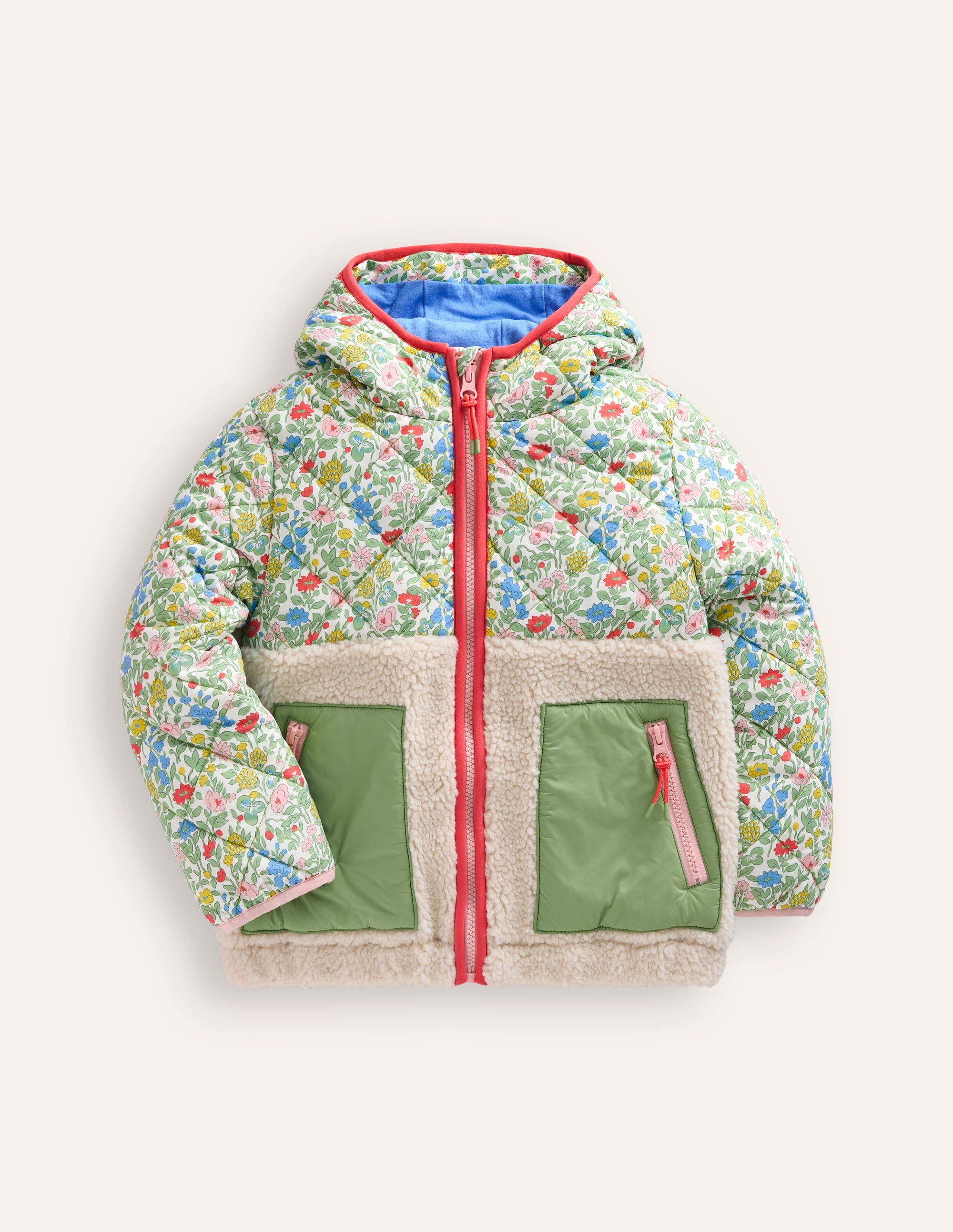 Annabelle Borg Mix Jacket-Multi Meadow Floral - Image 1