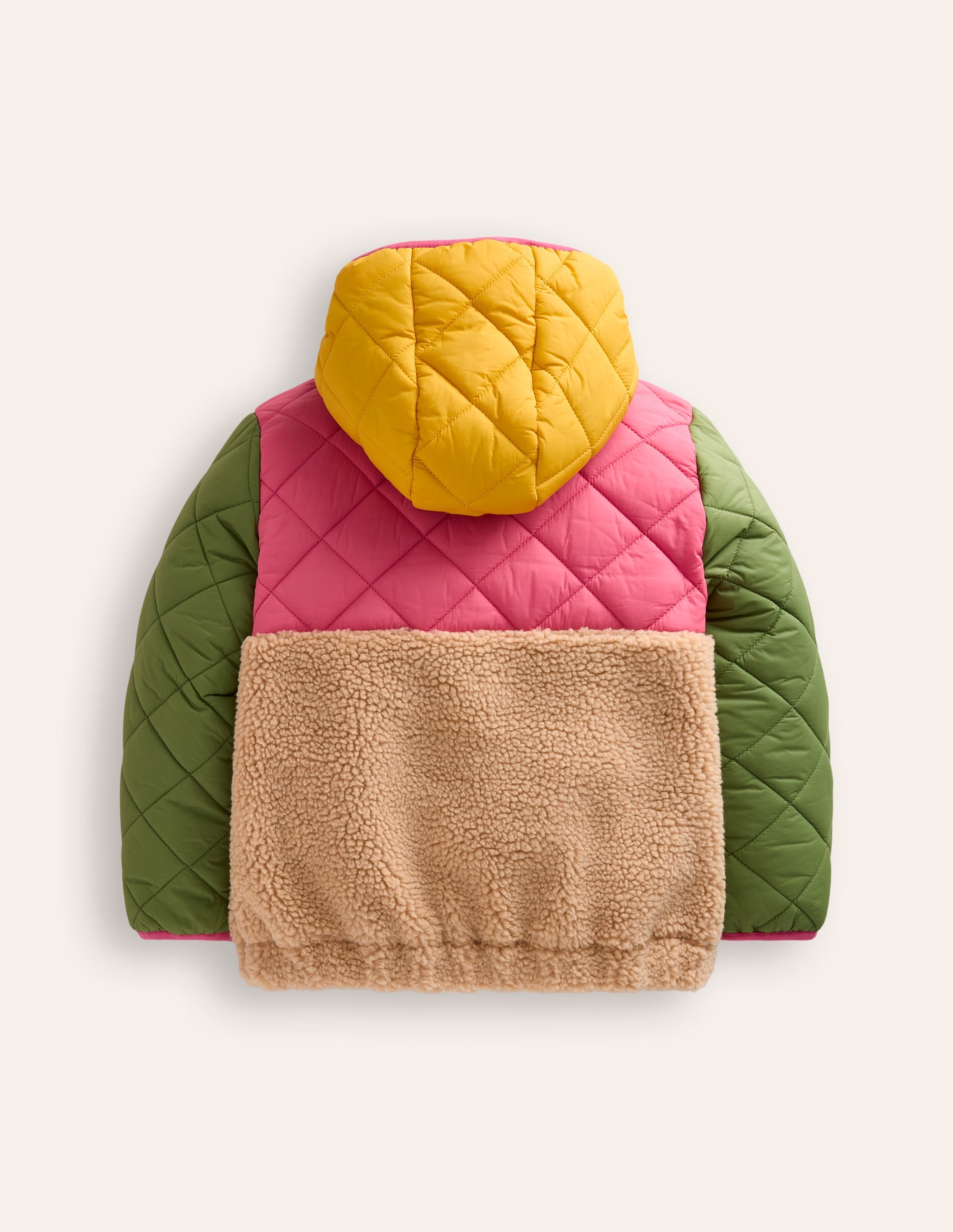 Annabelle Borg Mix Jacket-Multi Colourblock - Image 2