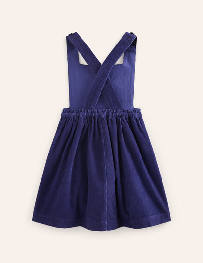 Lucilla Pinafore Dress-Starboard Blue