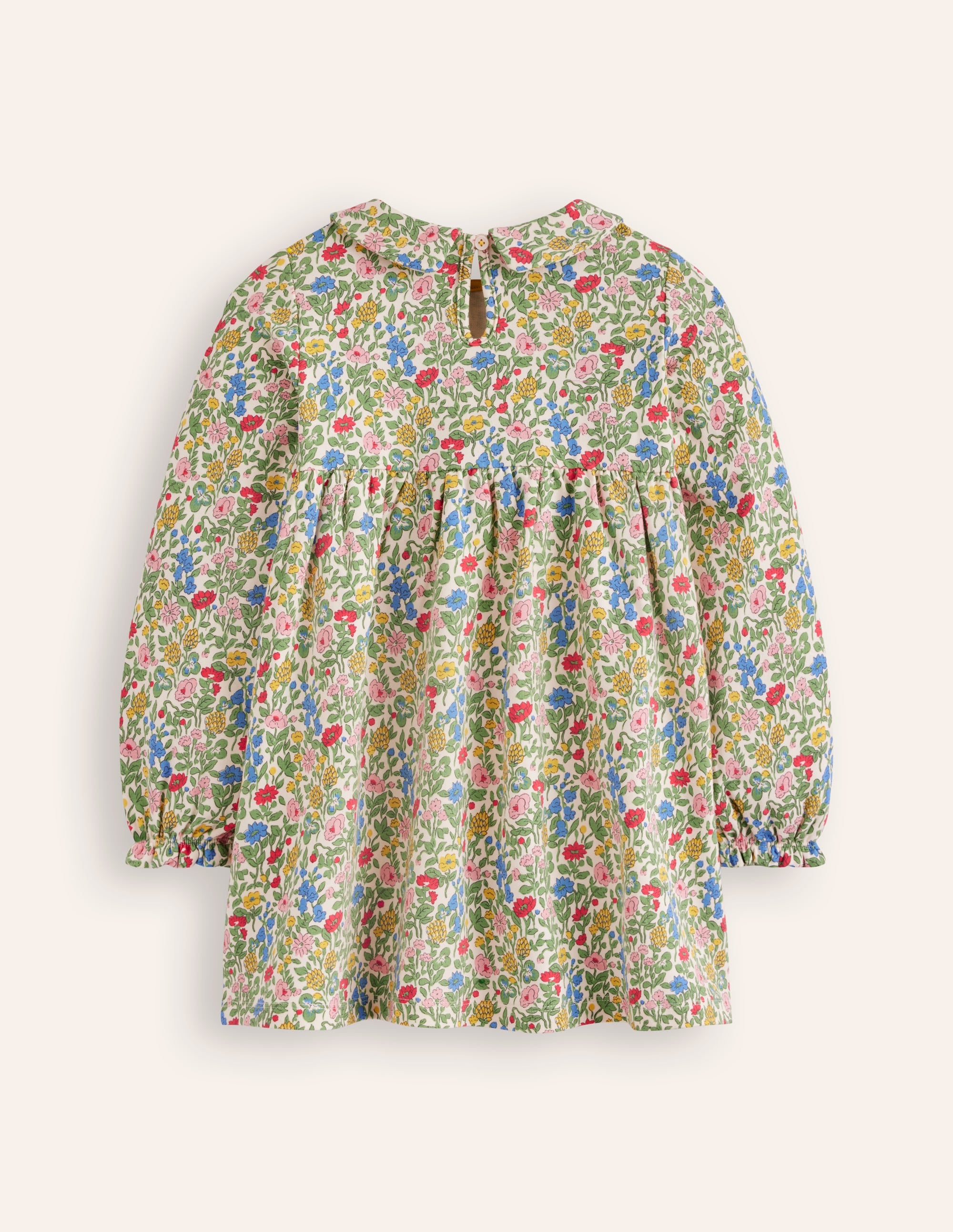 Collared Tunic-Multi Meadow Floral - Image 4