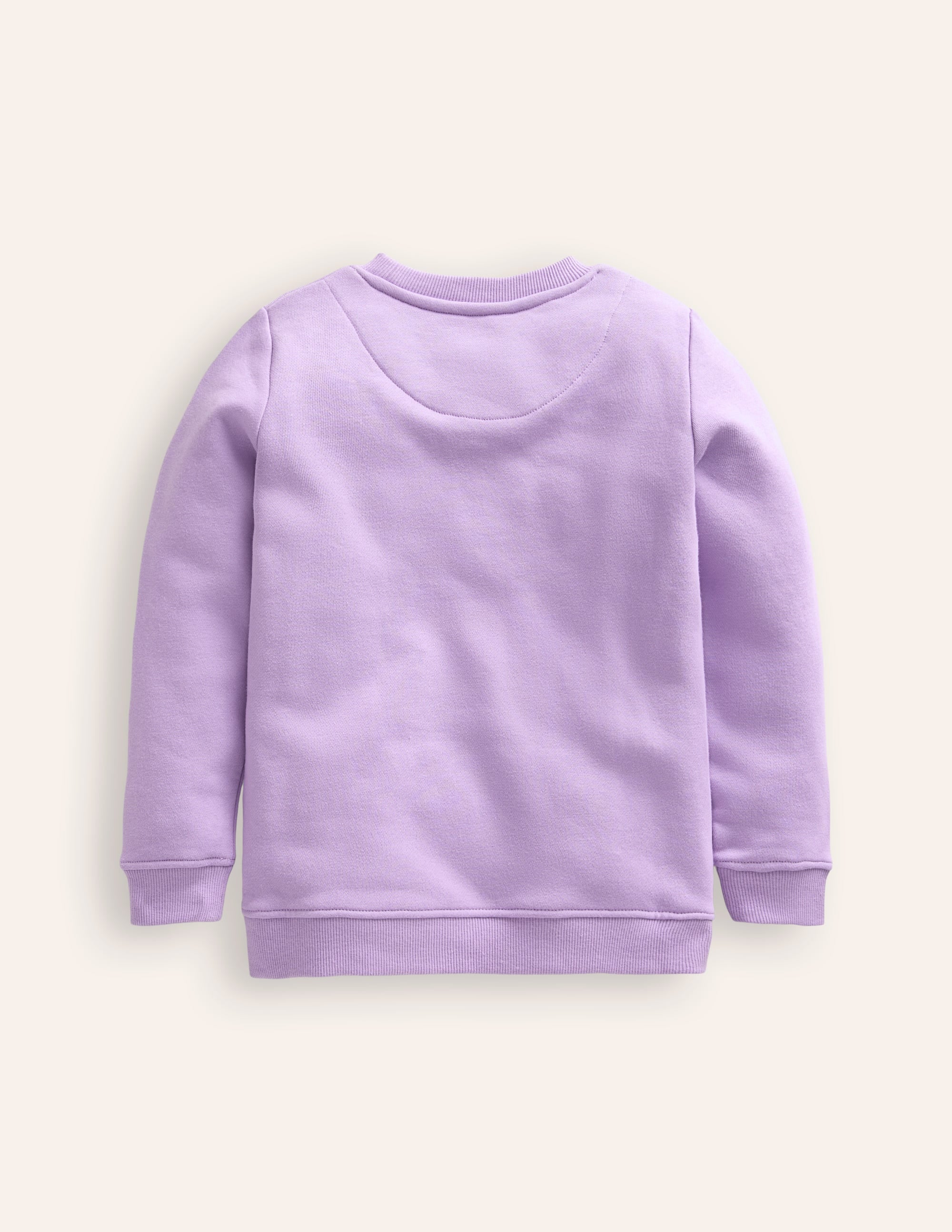 Appliqué Sweatshirt-Misty Lavender Dog - Image 3