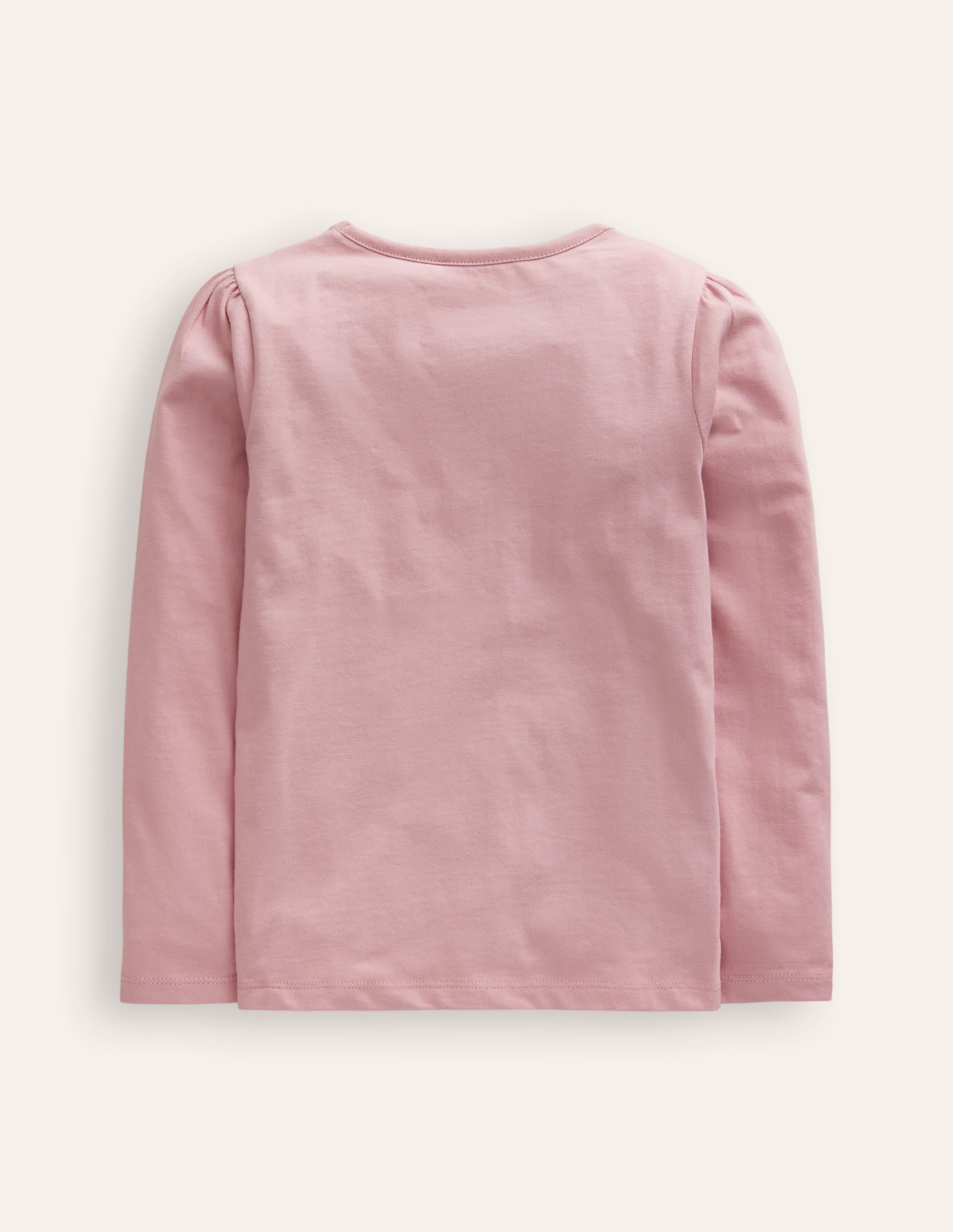 Superstitch Puff Sleeve Top-Vintage Pink Dogs - Image 2