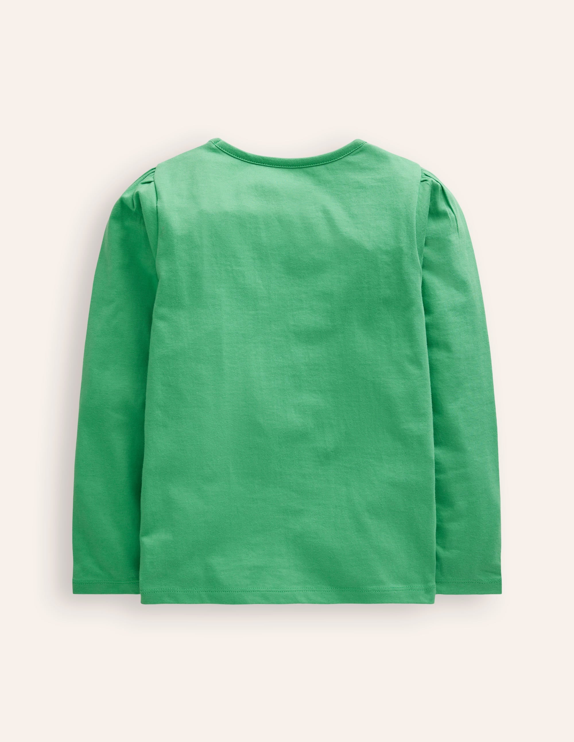 Superstitch Puff Sleeve Top-Jade Bunnies - Image 2