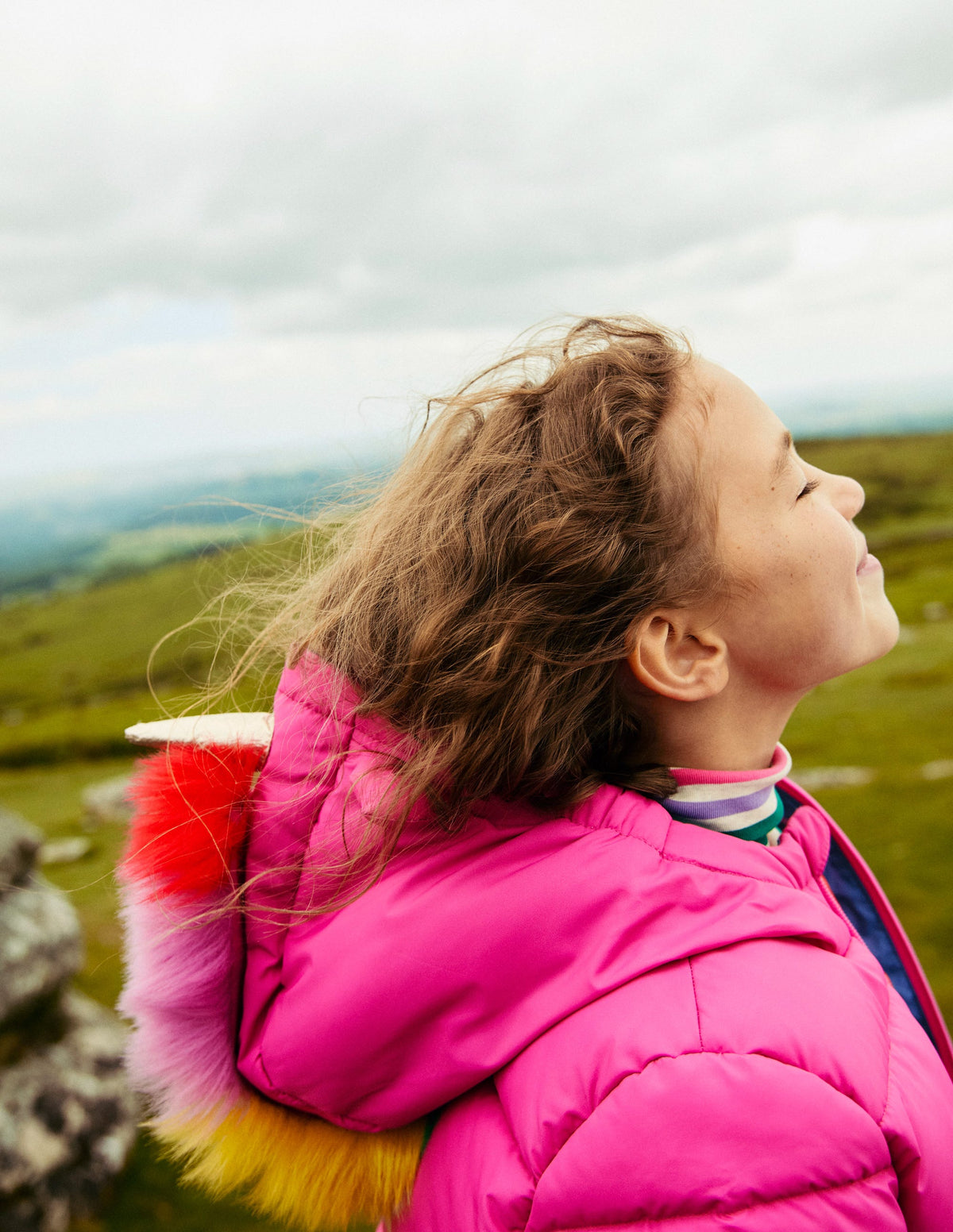 Fun Padded Coat-Pink Unicorn - Image 5