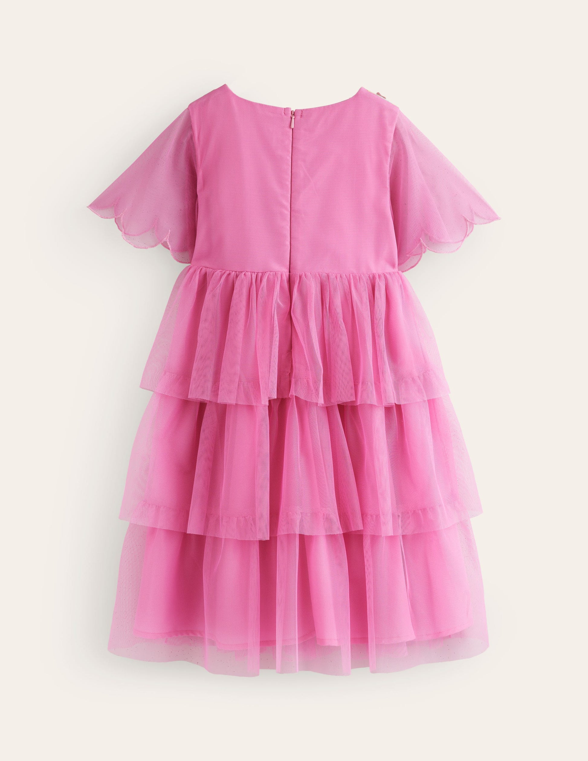 Butterfly Bodice Tulle Dress-Formica Pink Butterfly-2