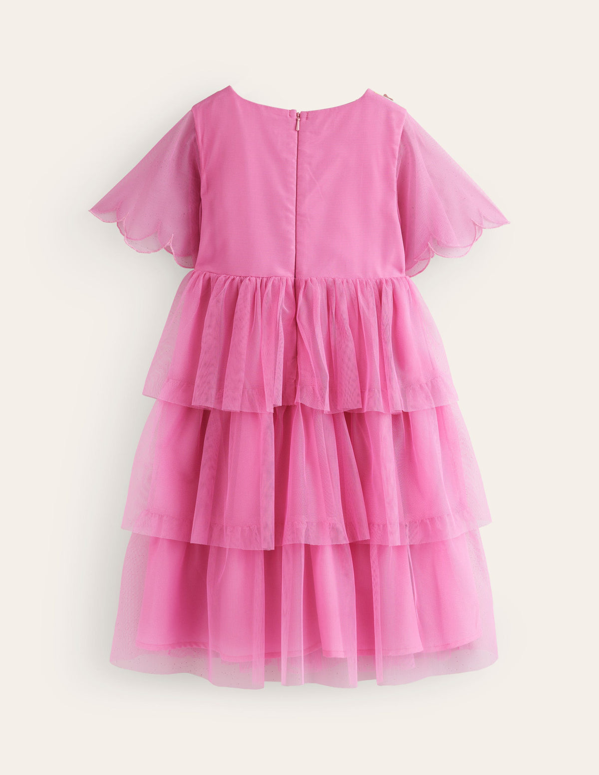 Butterfly Bodice Tulle Dress-Formica Pink Butterfly - Image 2